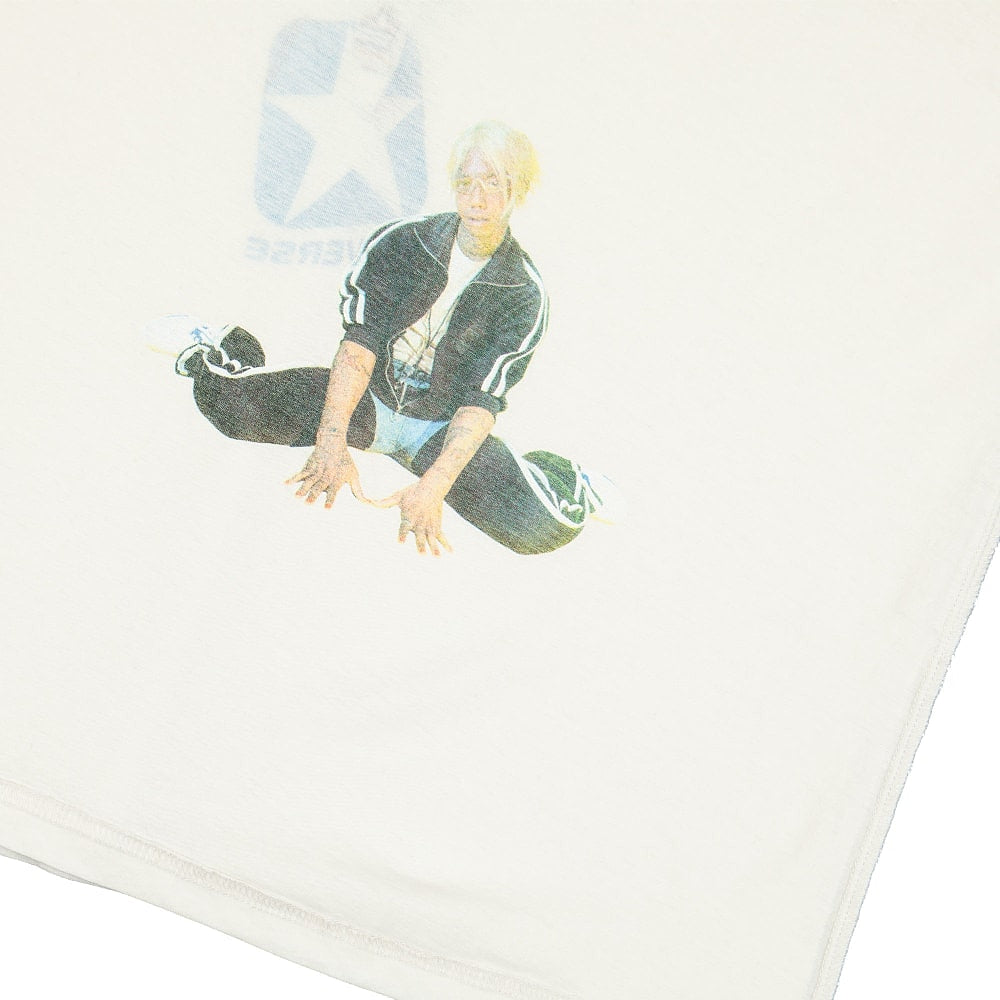 Converse Telfar x Converse Ringer Tee Jacuzzi Yellow Cream T-Shirts Detail view 1 | Overkill