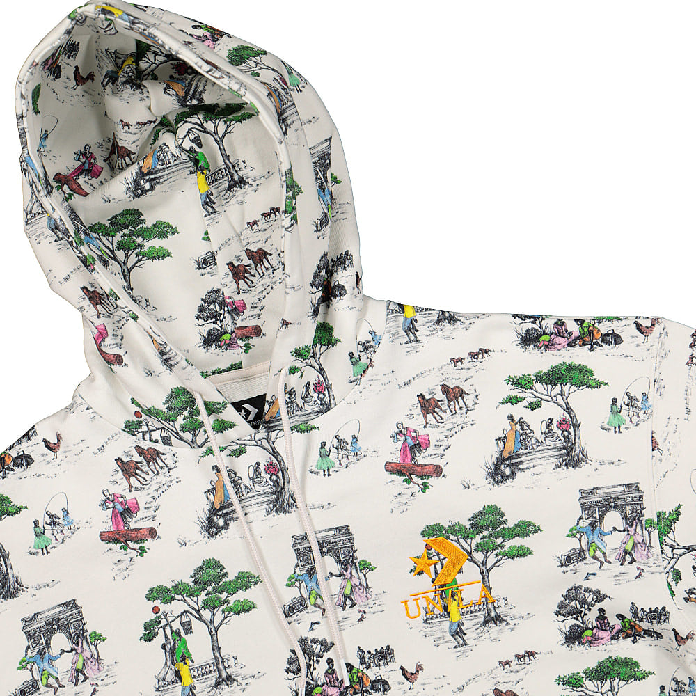 Converse Union Chris Gibbs x Converse Hoodie White Hoodies Close-up | Overkill