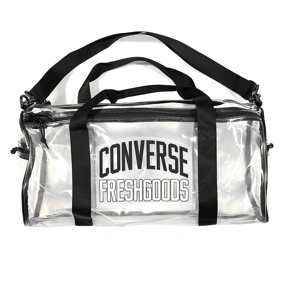 Converse Joe Freshgoods x Converse Duffle Bag Clear / Converse Black Duffle Bags 10022148-A01 | Overkill