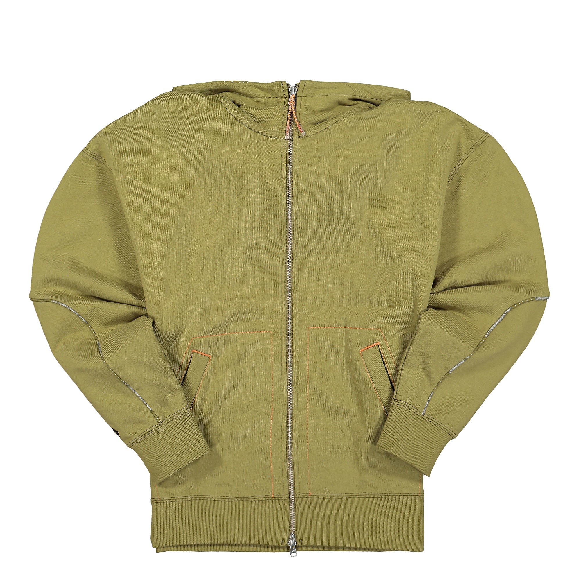 Converse paria /FARZANEH x Converse Full Zip Hoodie Olive / Green Hoodies 10022623-A02 | Overkill