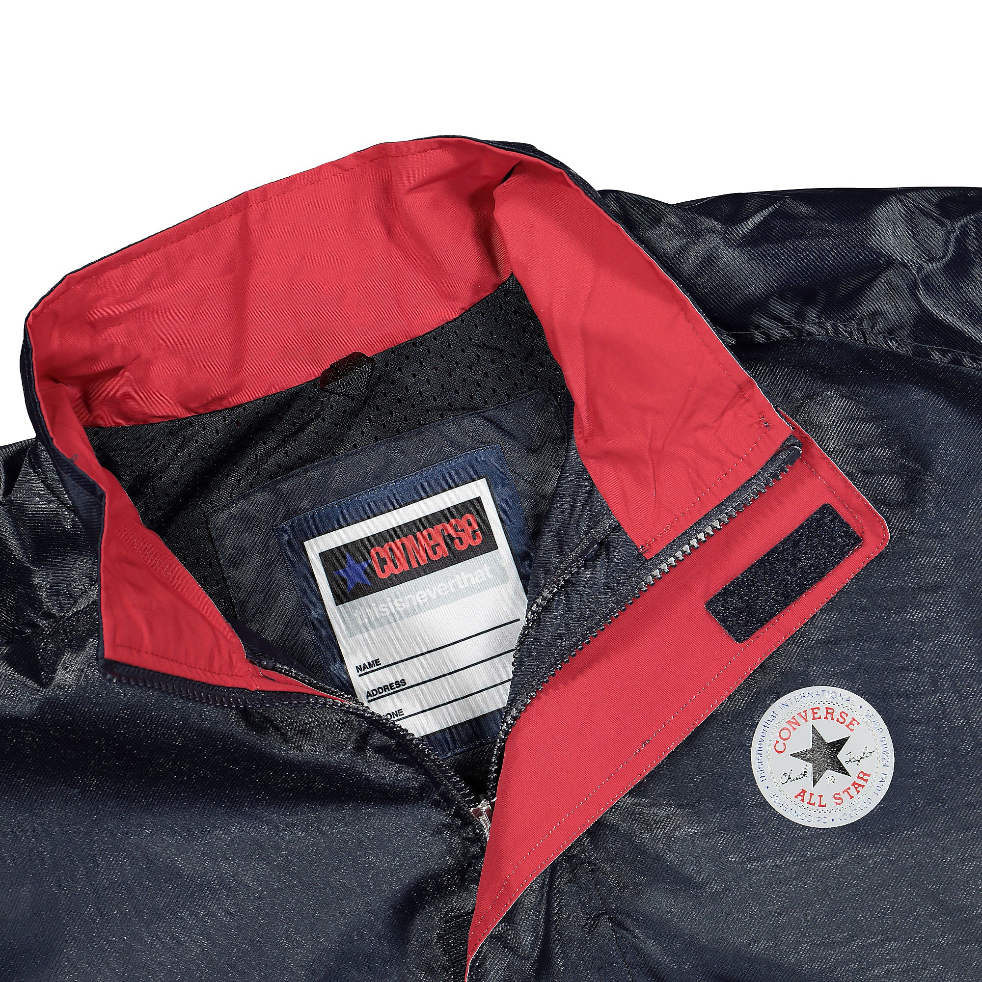 Converse thisisneverthat x Converse Jacket Blue / Multi Jackets Close-up | Overkill