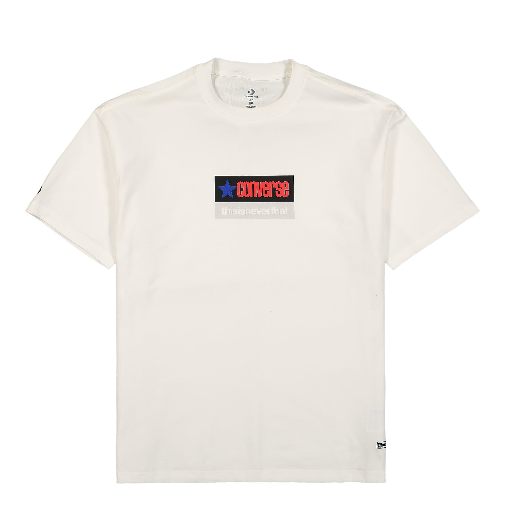 Converse thisisneverthat x Converse Tee Optical White T-Shirts 10022709-A01 | Overkill