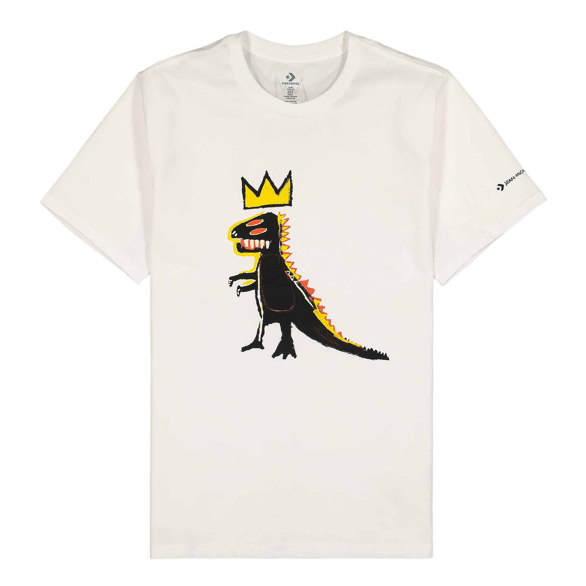 Converse Basquiat x Converse Graphic Tee White T-Shirts 10023144-A01 | Overkill