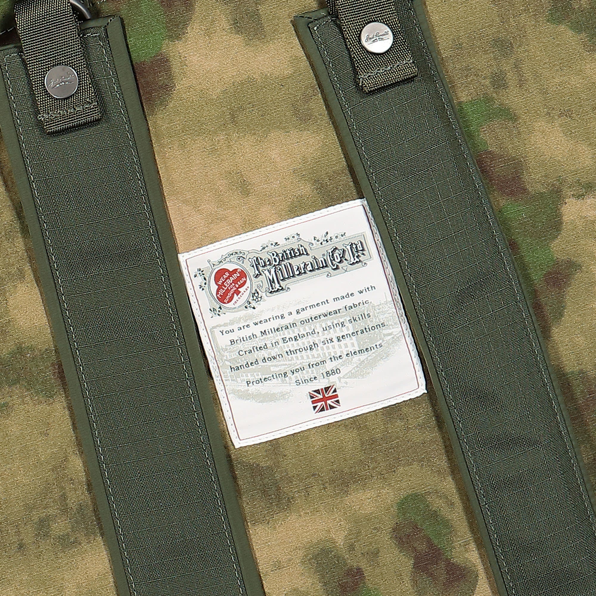 Converse Todd Snyder x Converse Jack Purcell Helmet Bag Olive / Chocolate - Camo Shoulder & Cross Body Bags Detailfoto | Overkill