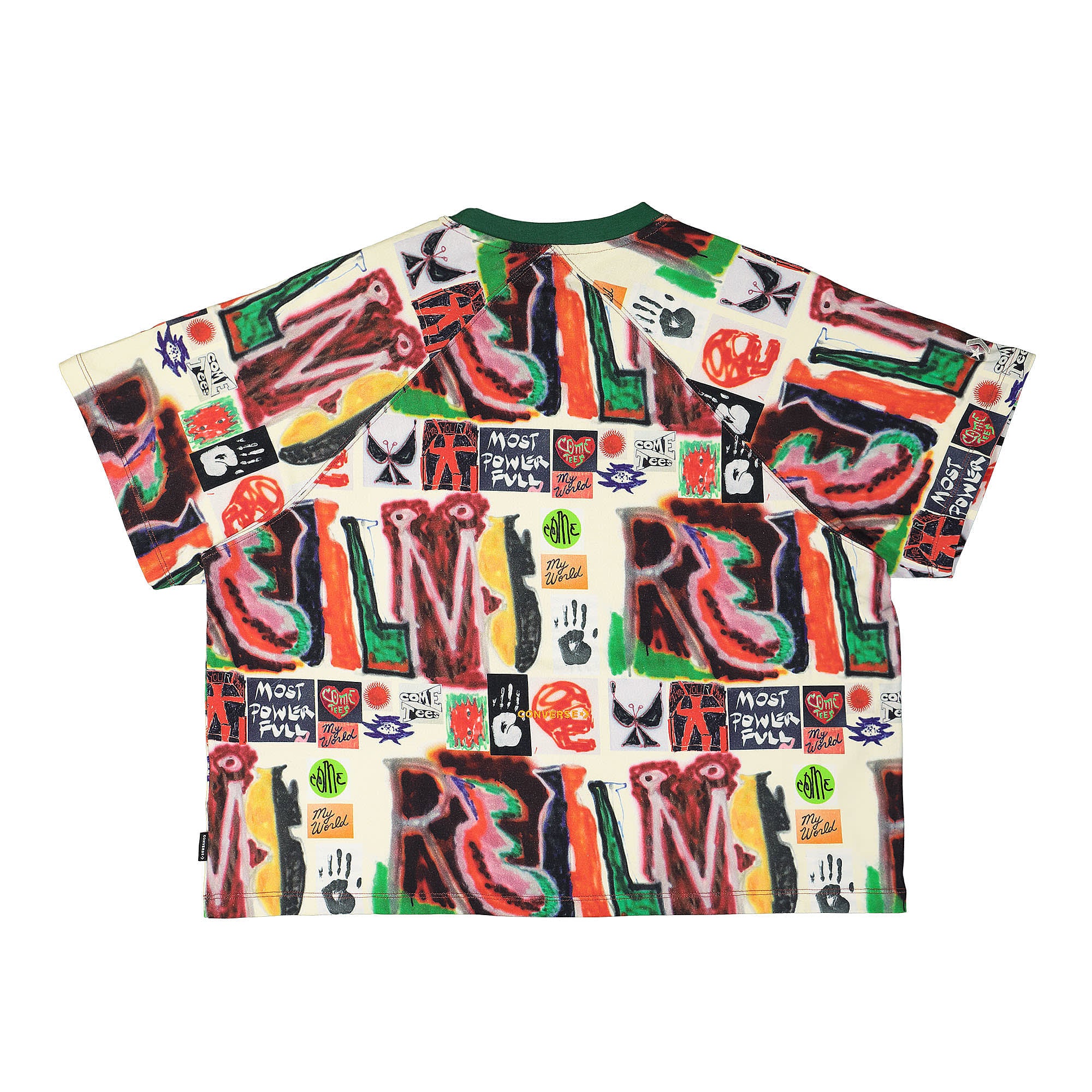 Converse Come Tees x Converse Realms And Realities Tee Bone T-Shirts Material | Overkill
