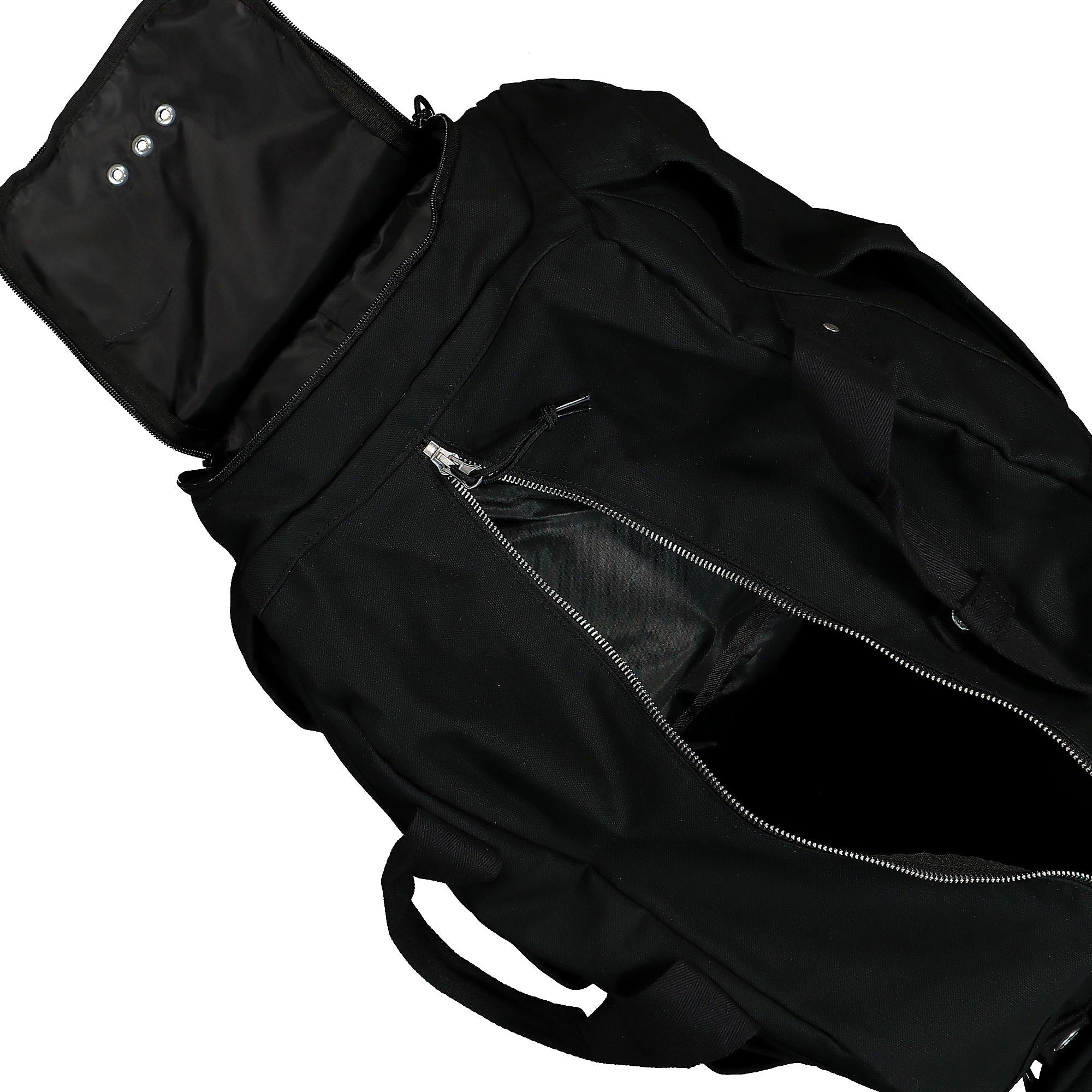 Converse Joshua Vides x Converse Basketball Utility Bag Black Duffle Bags Detailfoto | Overkill