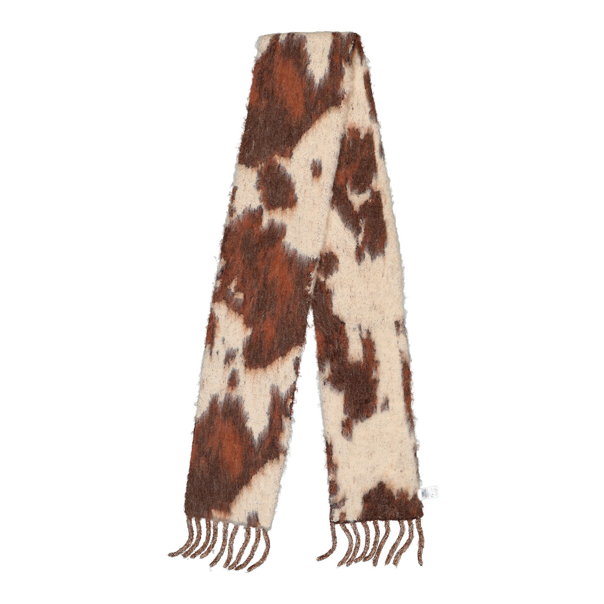 Obey Max Scarf Cow Multi Scarves 100240018-COW Close-up | Overkill