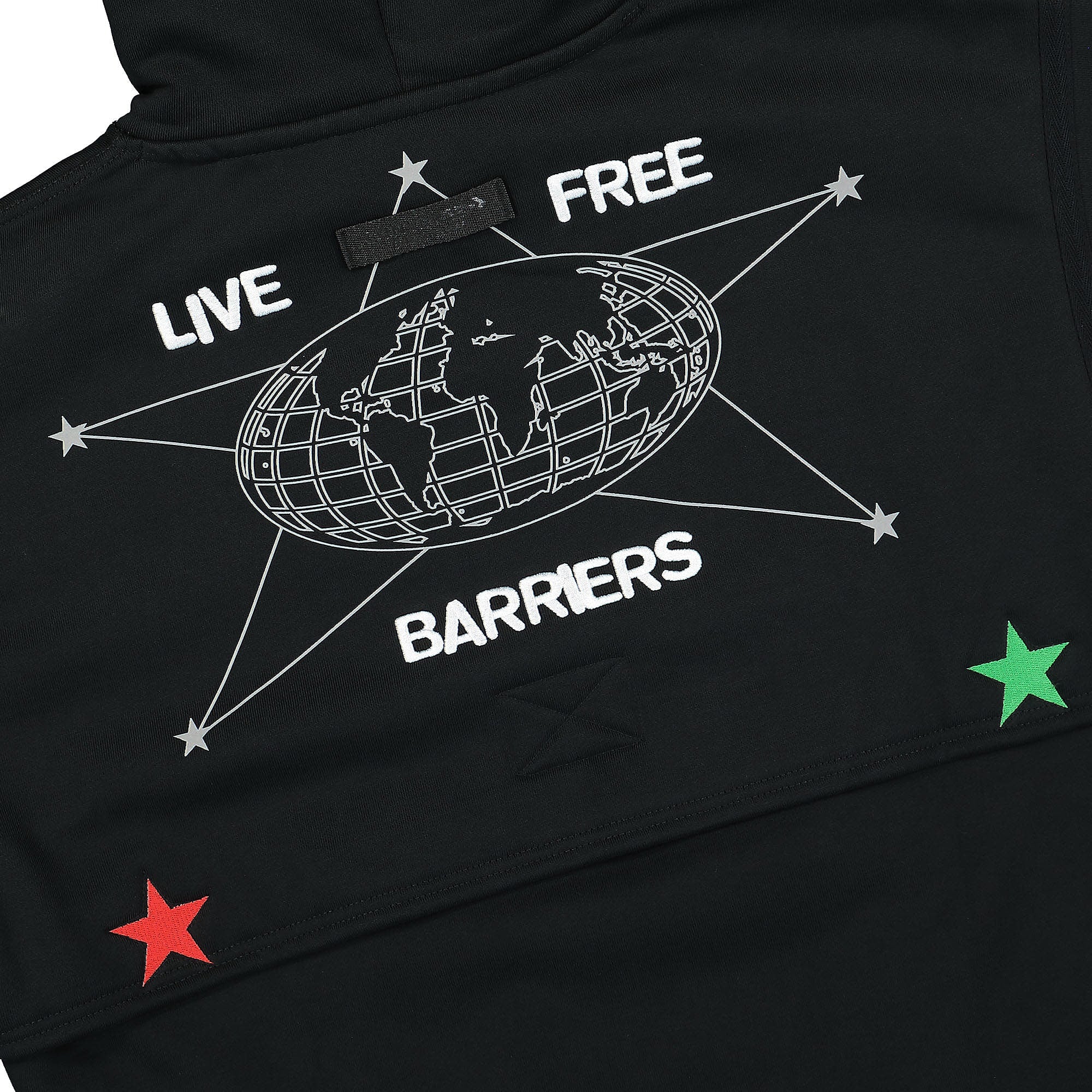 Converse Barriers Worldwide x Converse Court Ready Po Hoodie Black Hoodies Detail view 1 | Overkill