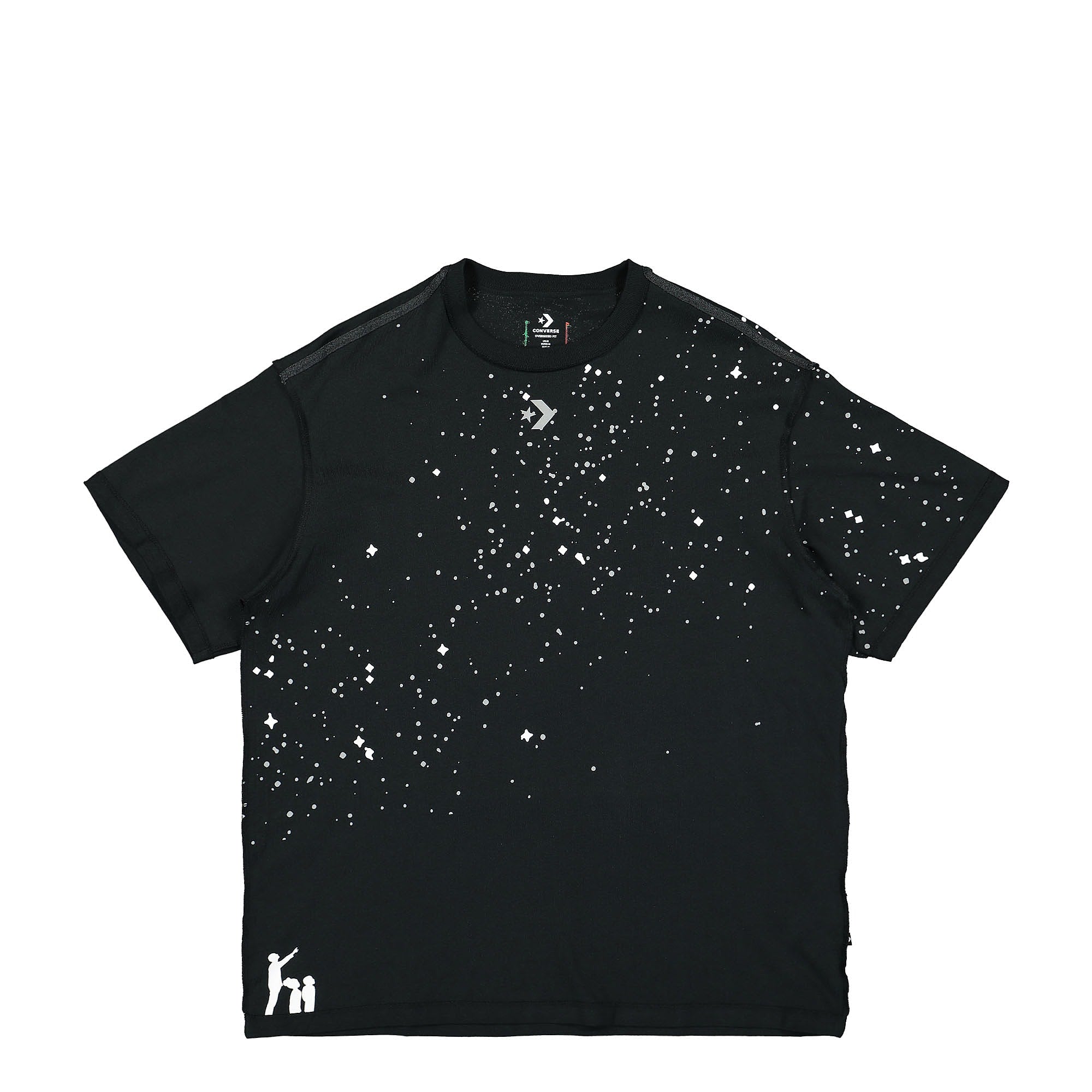 Converse Barriers Worldwide x Converse Court Ready Crossover Tee Black T-Shirts 10024270 | Overkill