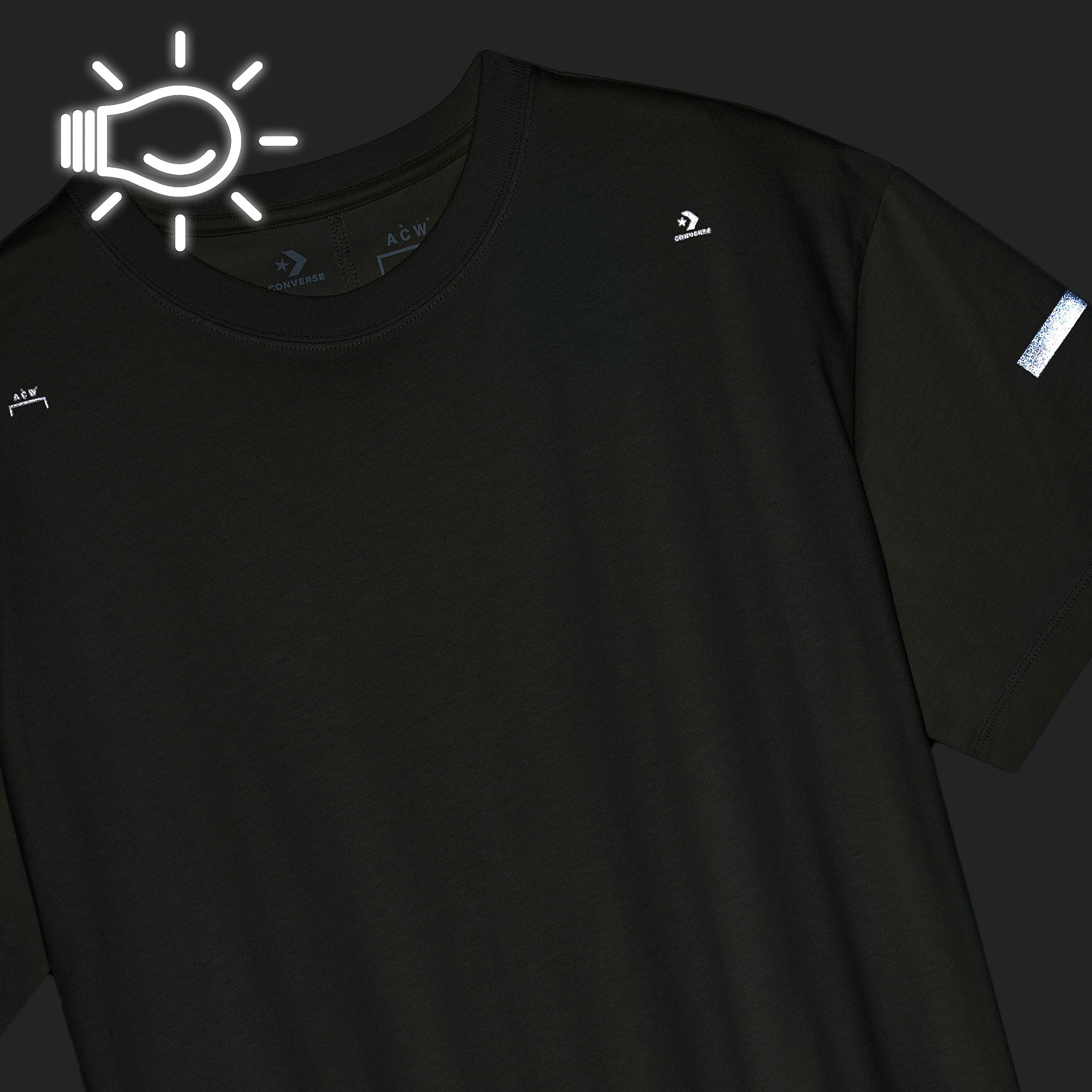 Converse A COLD WALL x Converse Tee Bone White T-Shirts Detailfoto | Overkill