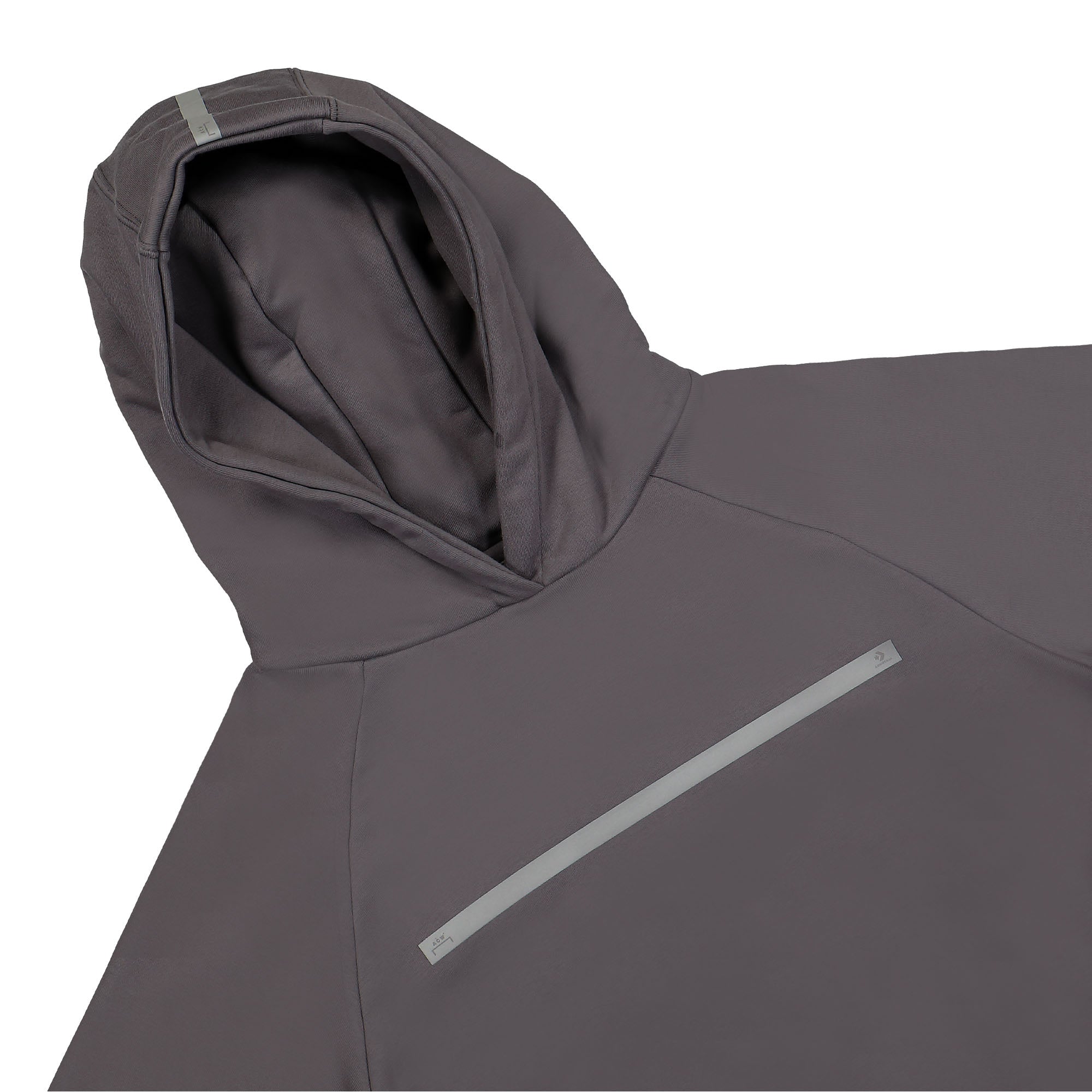 Converse A COLD WALL x Converse Pavement Hoodie Grey / Black Hoodies Close-up | Overkill