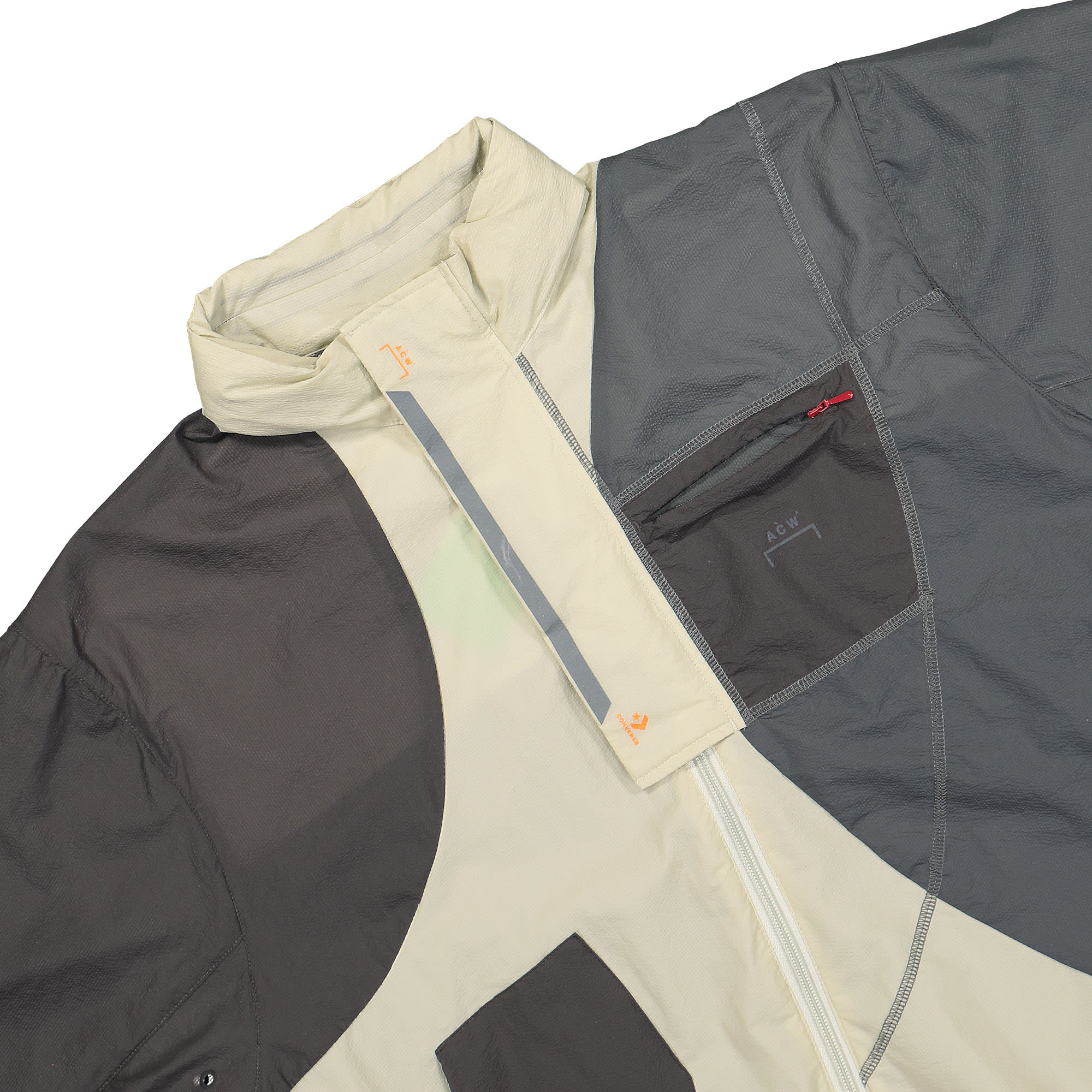 Converse A COLD WALL x Converse Pavement Woven Jacket Grey / Black Jackets Detailfoto | Overkill