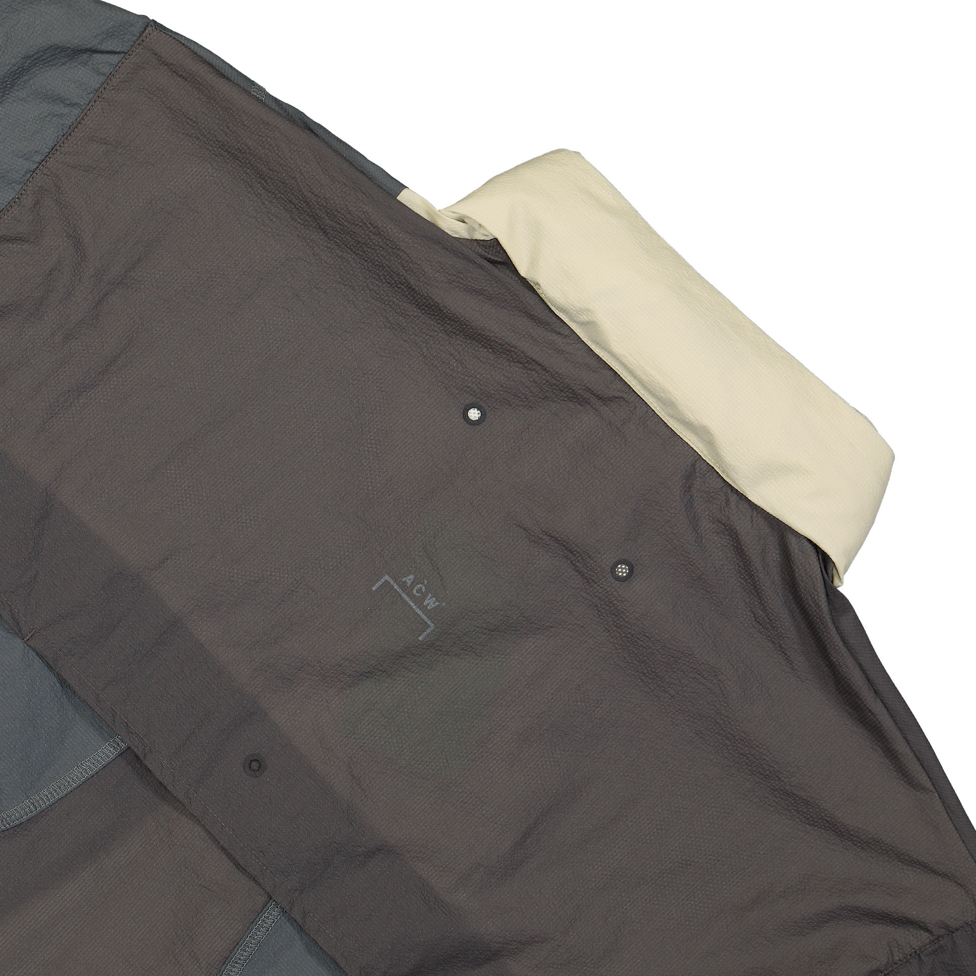 Converse A COLD WALL x Converse Pavement Woven Jacket Grey / Black Jackets Detail view 2 | Overkill