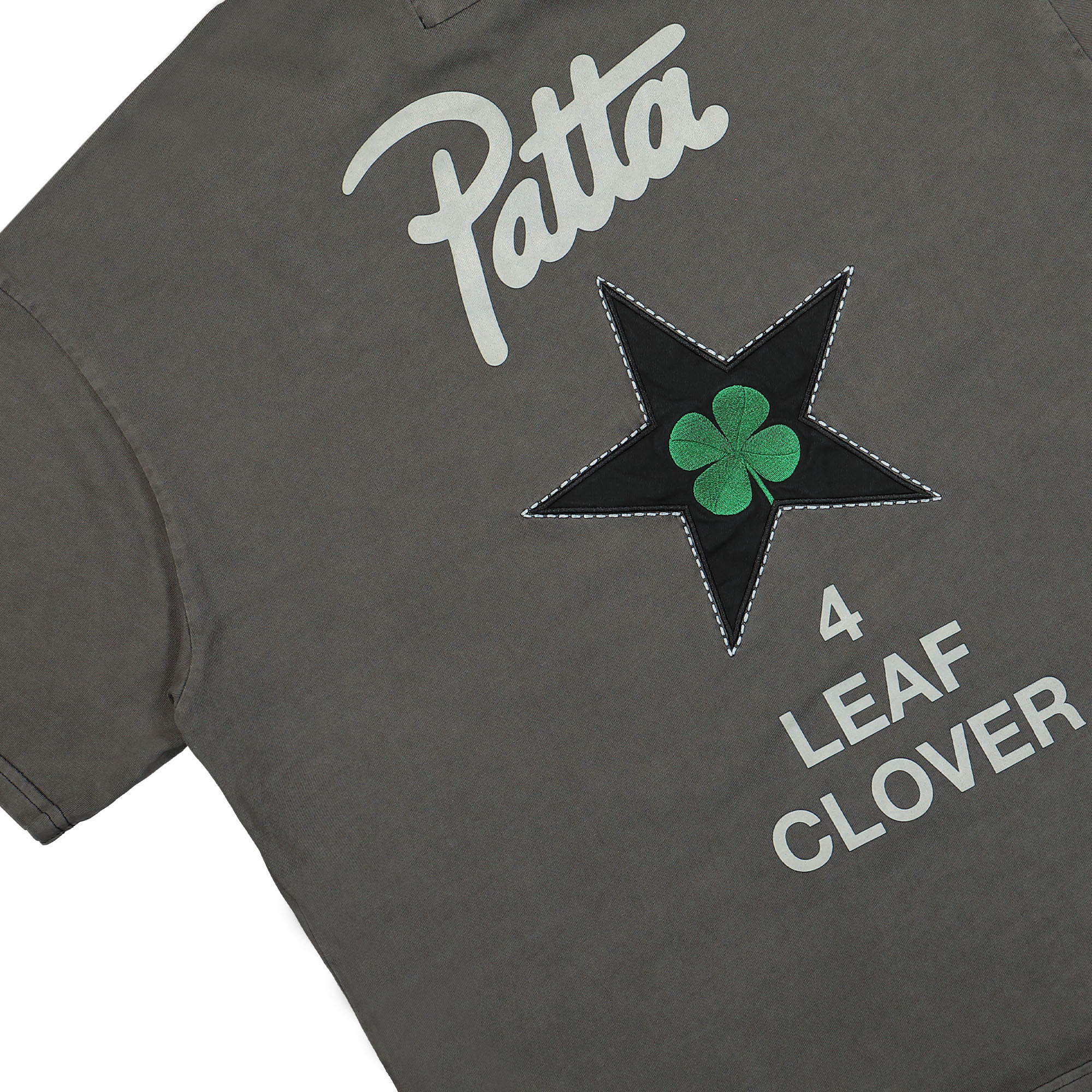 Converse Patta x Converse Four-Leaf Clover SS Tee Black T-Shirts Detailfoto | Overkill