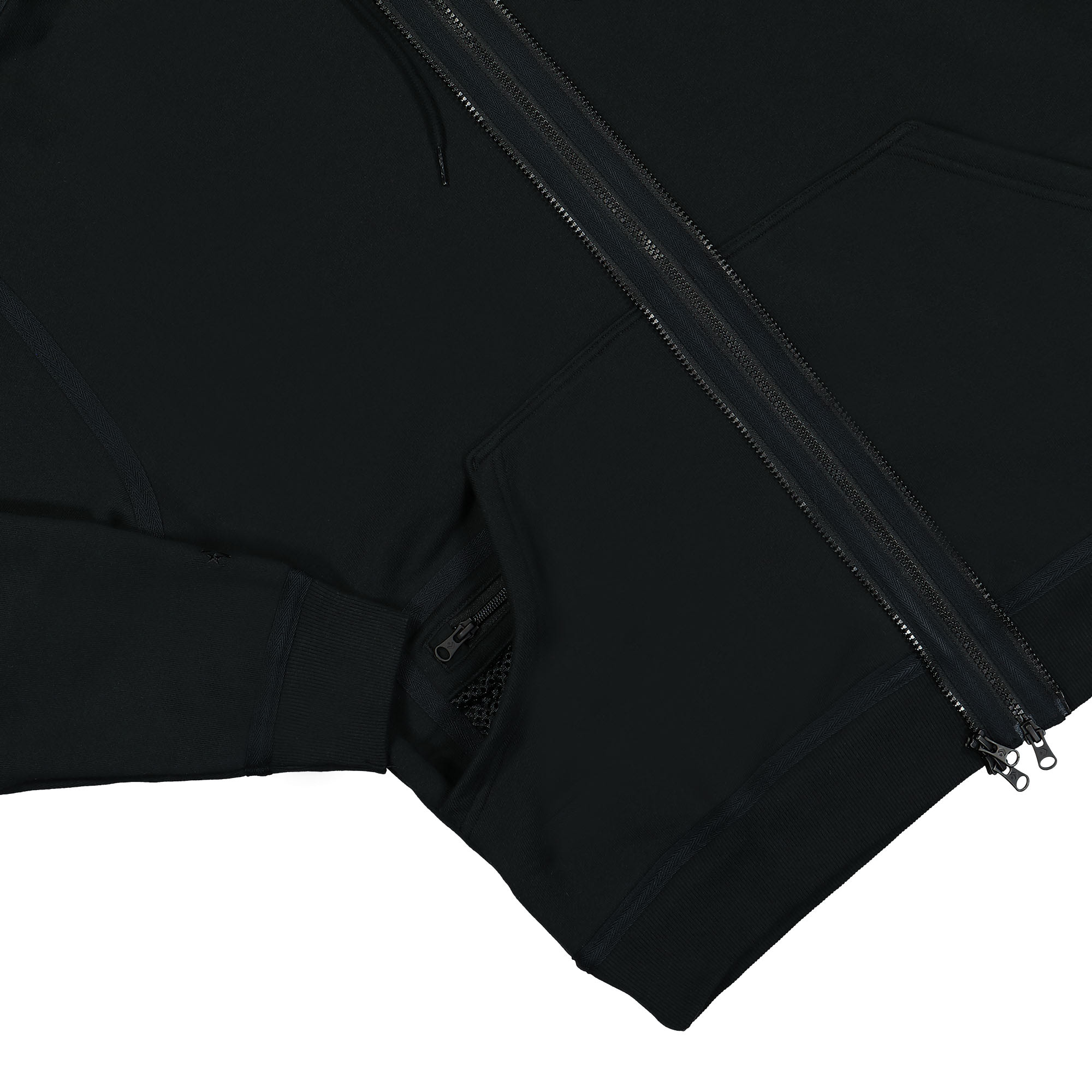Converse Patta x Converse Four-Leaf Clover Utility Fleece Hoodie Black Hoodies Detail view 1 | Overkill