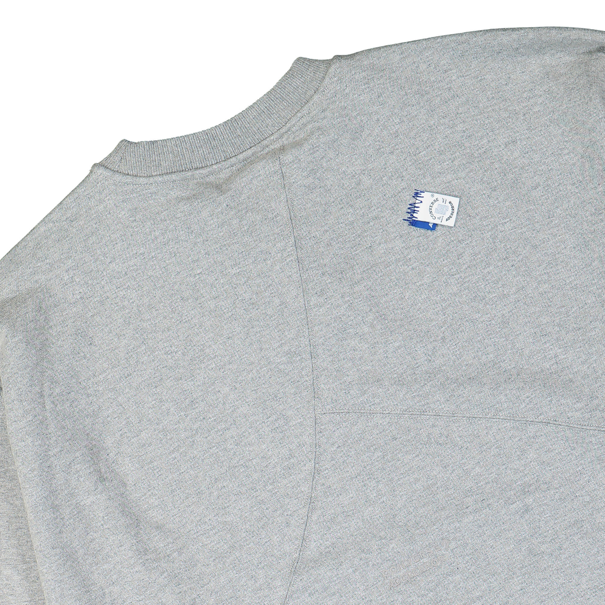 Converse Ader Error x Converse Shapes Crew Vintage Grey Heather Sweatshirts Detailfoto | Overkill
