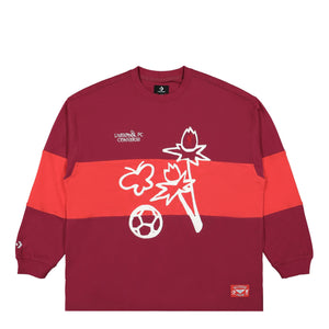 Converse Crew Beet Red Sweatshirts 10026257-A01 | Overkill