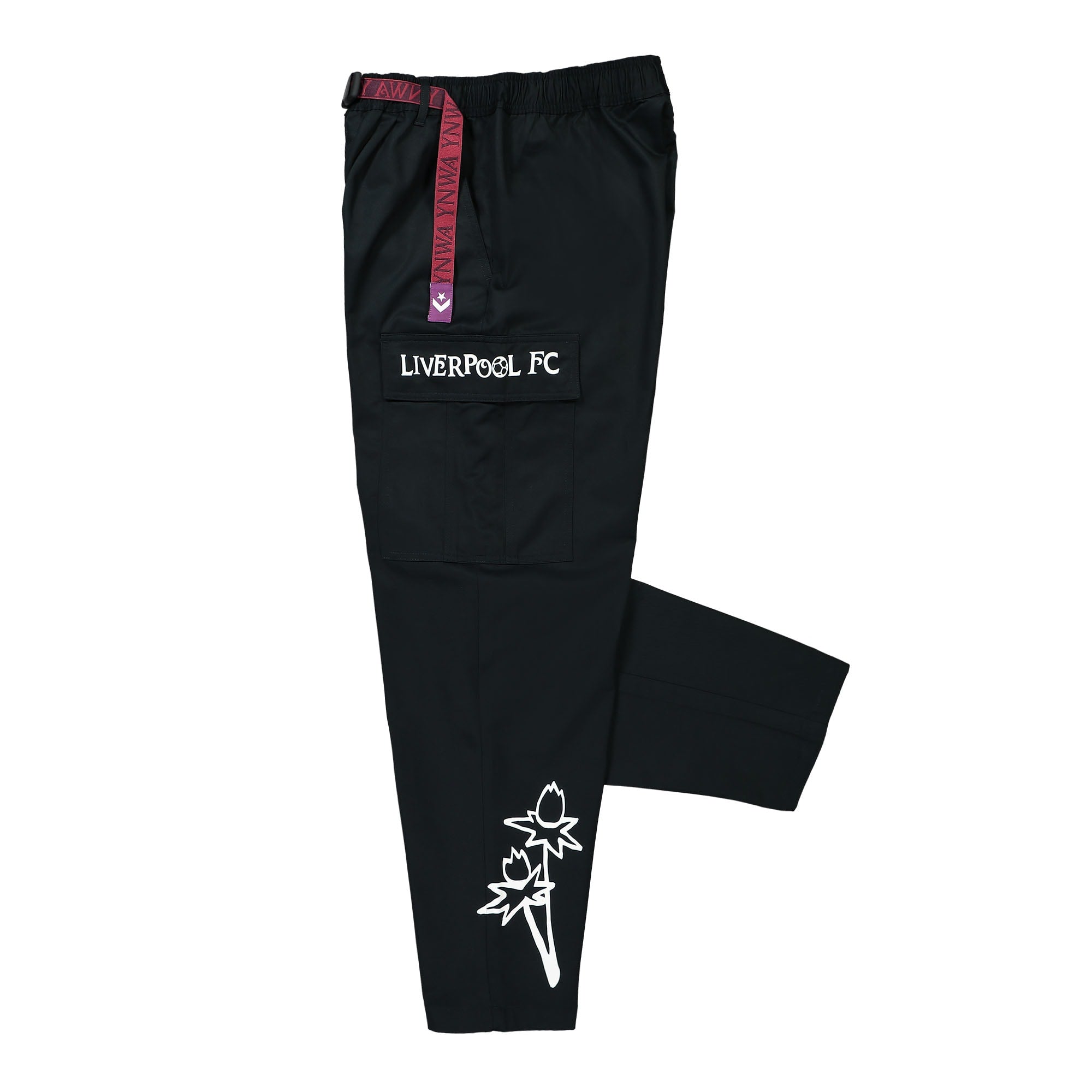 Converse Liverpool FC x Converse Woven Cargo Pant Converse Black Cargo Pants Close-up | Overkill
