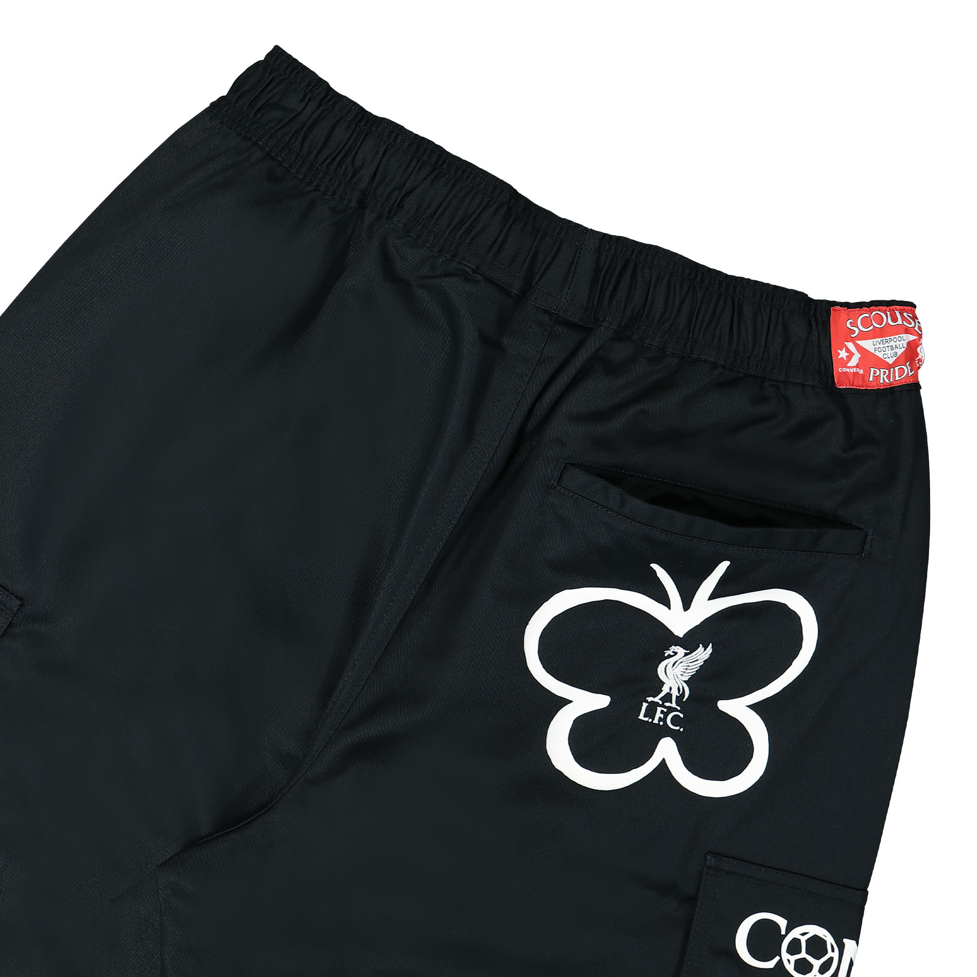 Converse Liverpool FC x Converse Woven Cargo Pant Converse Black Cargo Pants Detail view 1 | Overkill