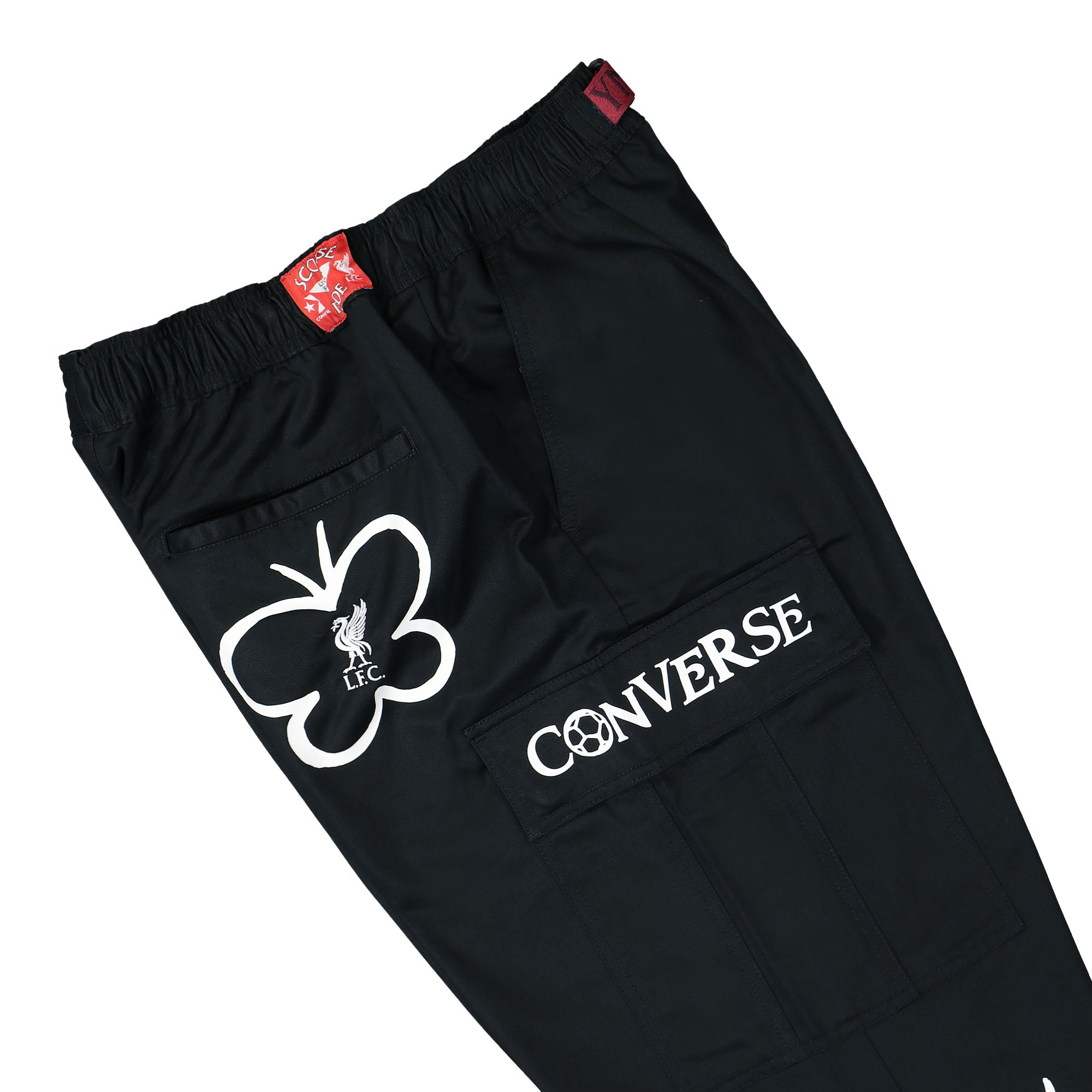 Converse Liverpool FC x Converse Woven Cargo Pant Converse Black Cargo Pants Detail view 2 | Overkill