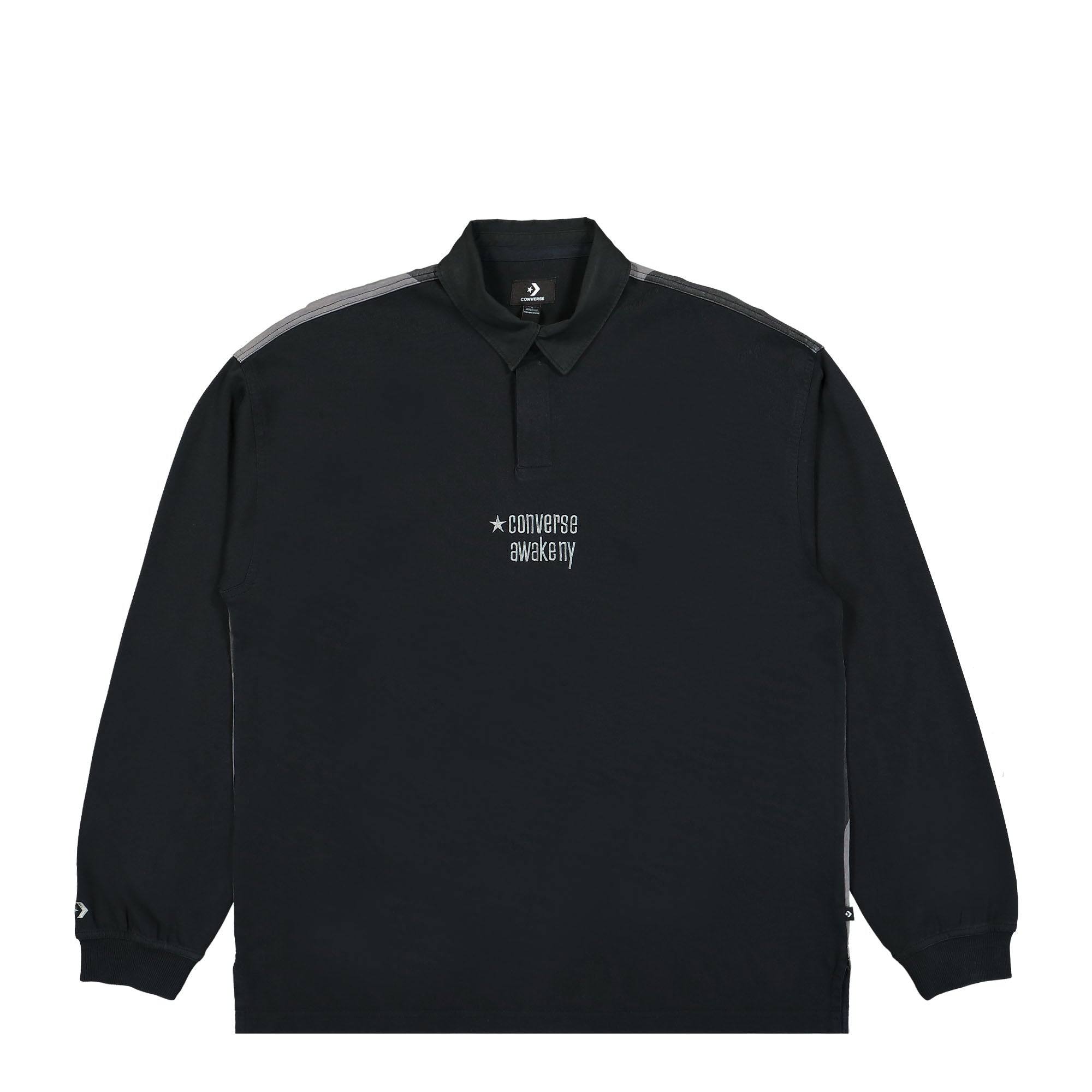 Converse Rugby Longsleeve Black Longsleeves 10026480-A01 | Overkill