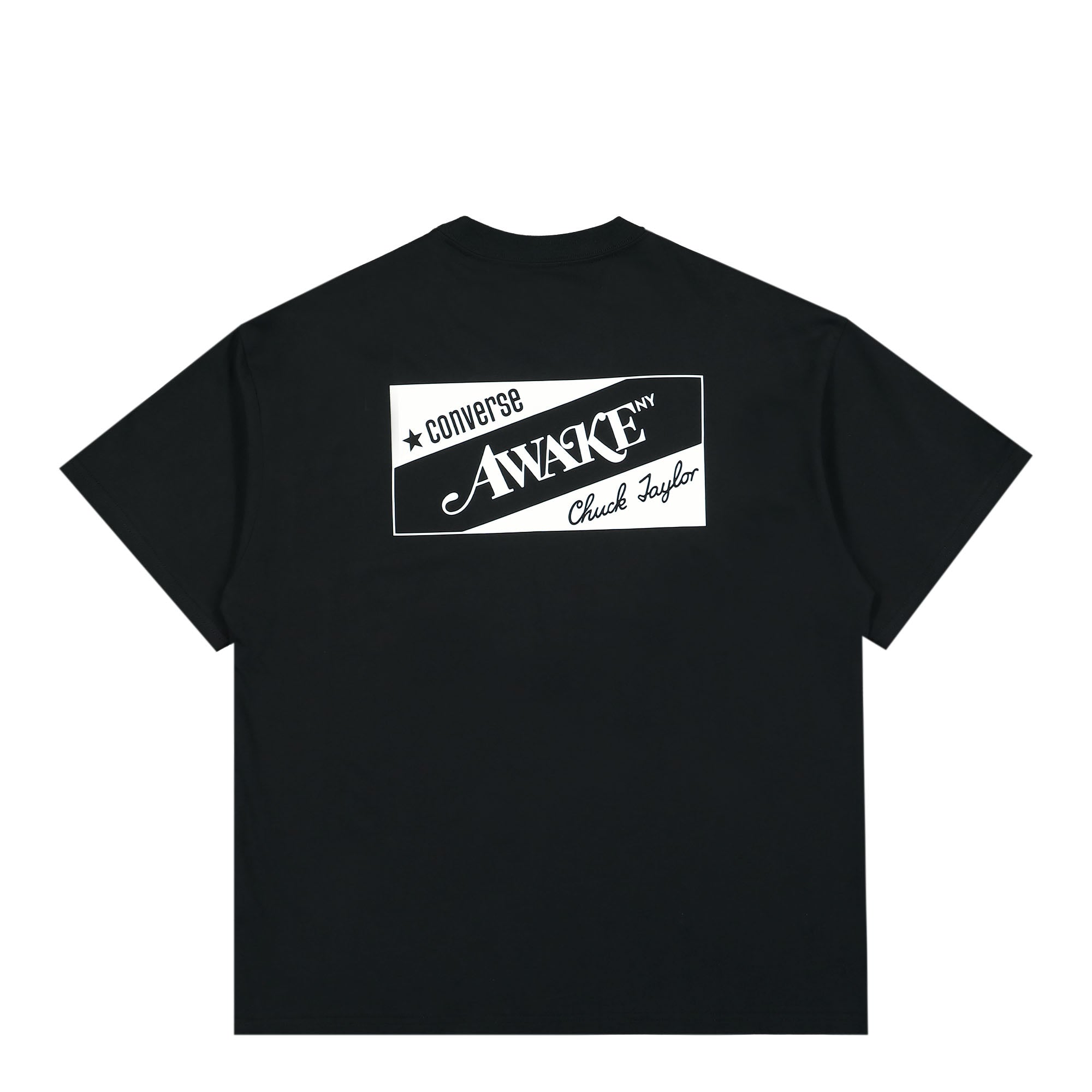 Converse Tee Black T-Shirts Close-up | Overkill
