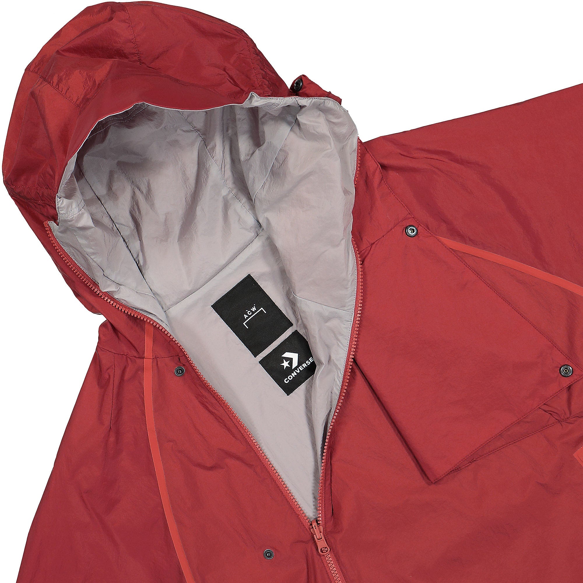 Converse A COLD WALL x Converse Wind Jacket Rust Oxide Windbreaker Detail view 1 | Overkill