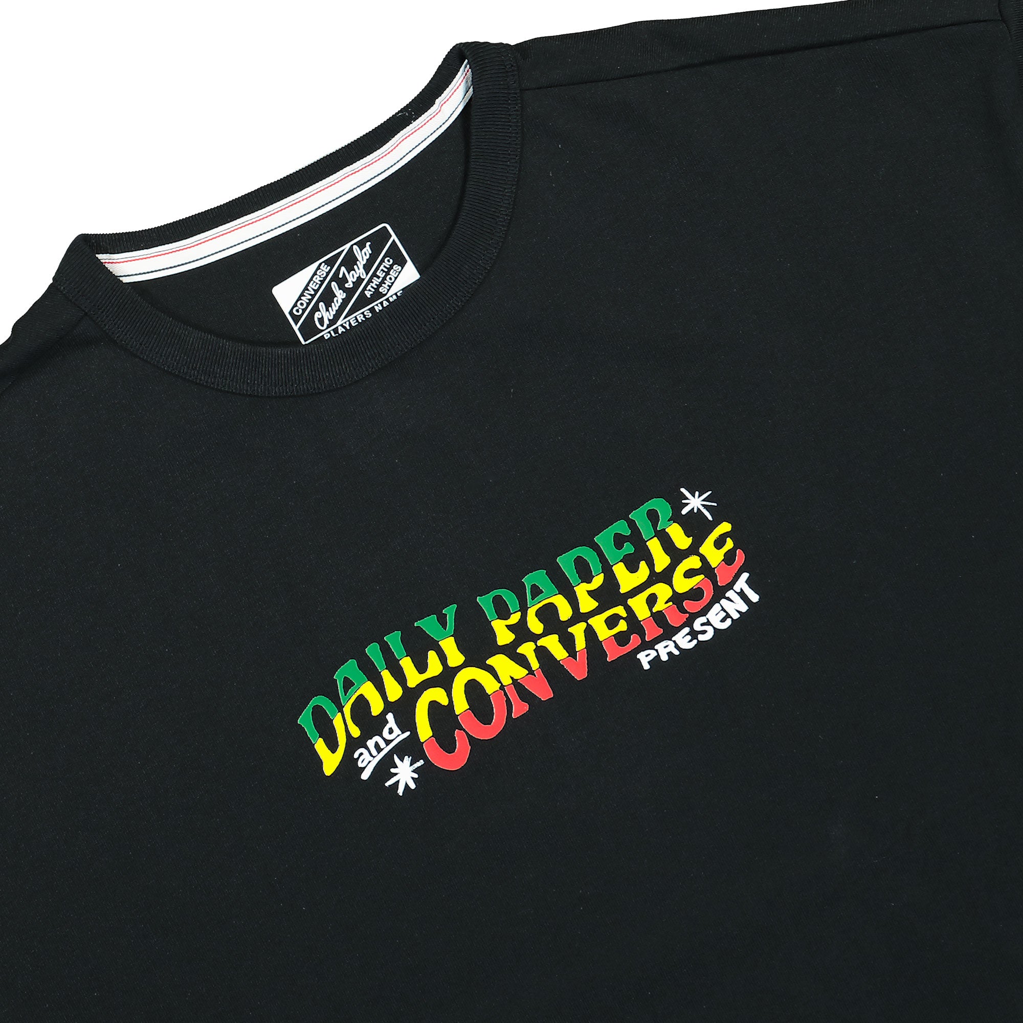 Converse Tee Converse Black T-Shirts Close-up | Overkill