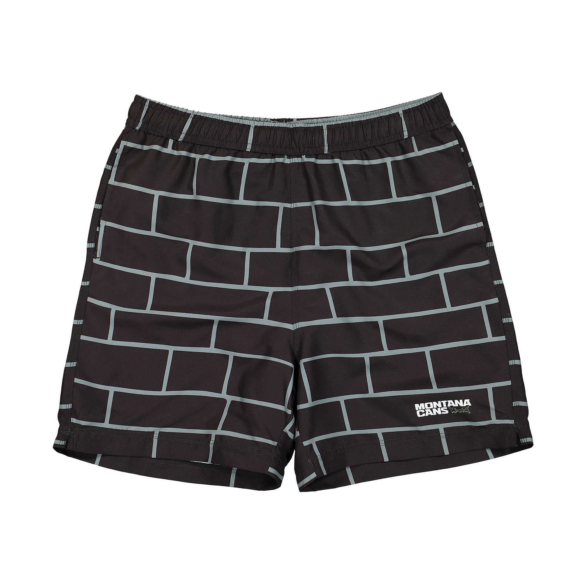 Montana Swim Short Brick Wall Black Swimwear 100400 | Overkill