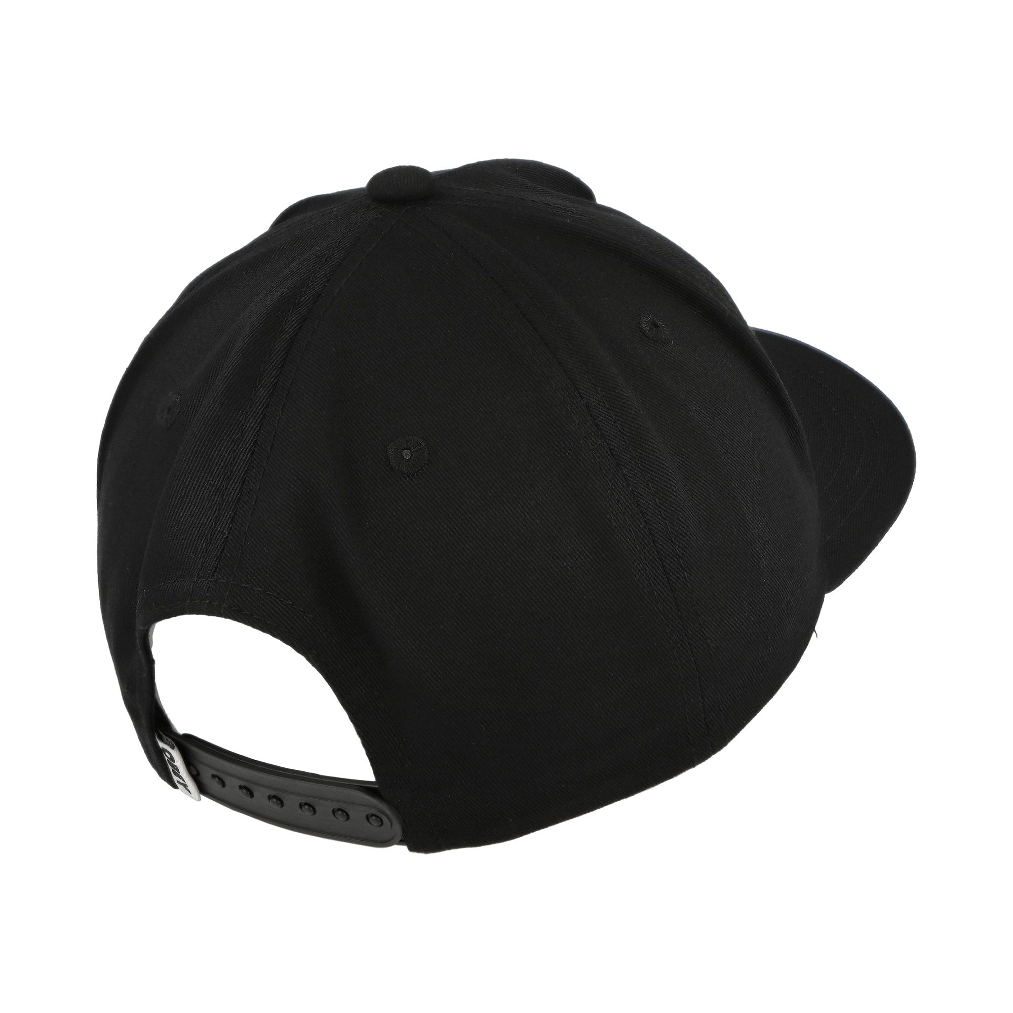 Obey Records 5 Panel Snapback Black Caps Detail view 1 | Overkill