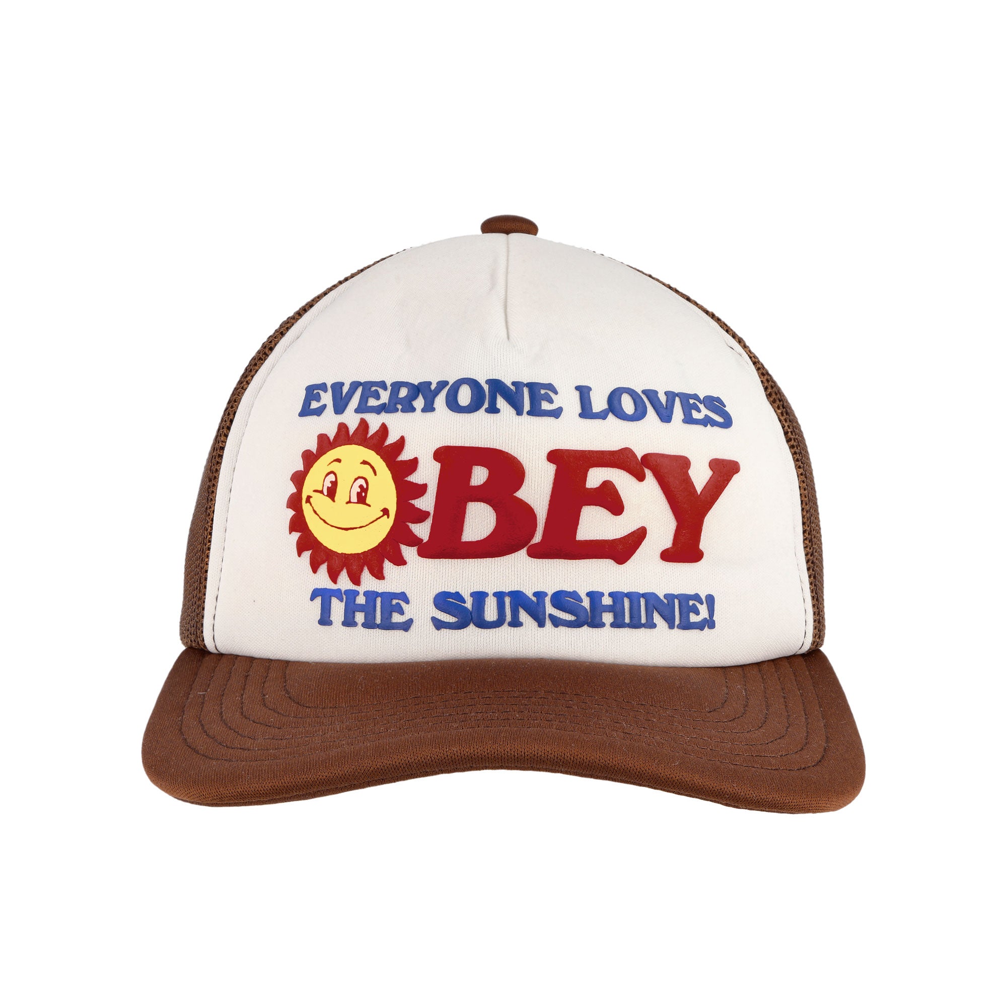 Obey Obey Sunshine Foam Trucker Cap Brown Multi Caps Detailfoto | Overkill