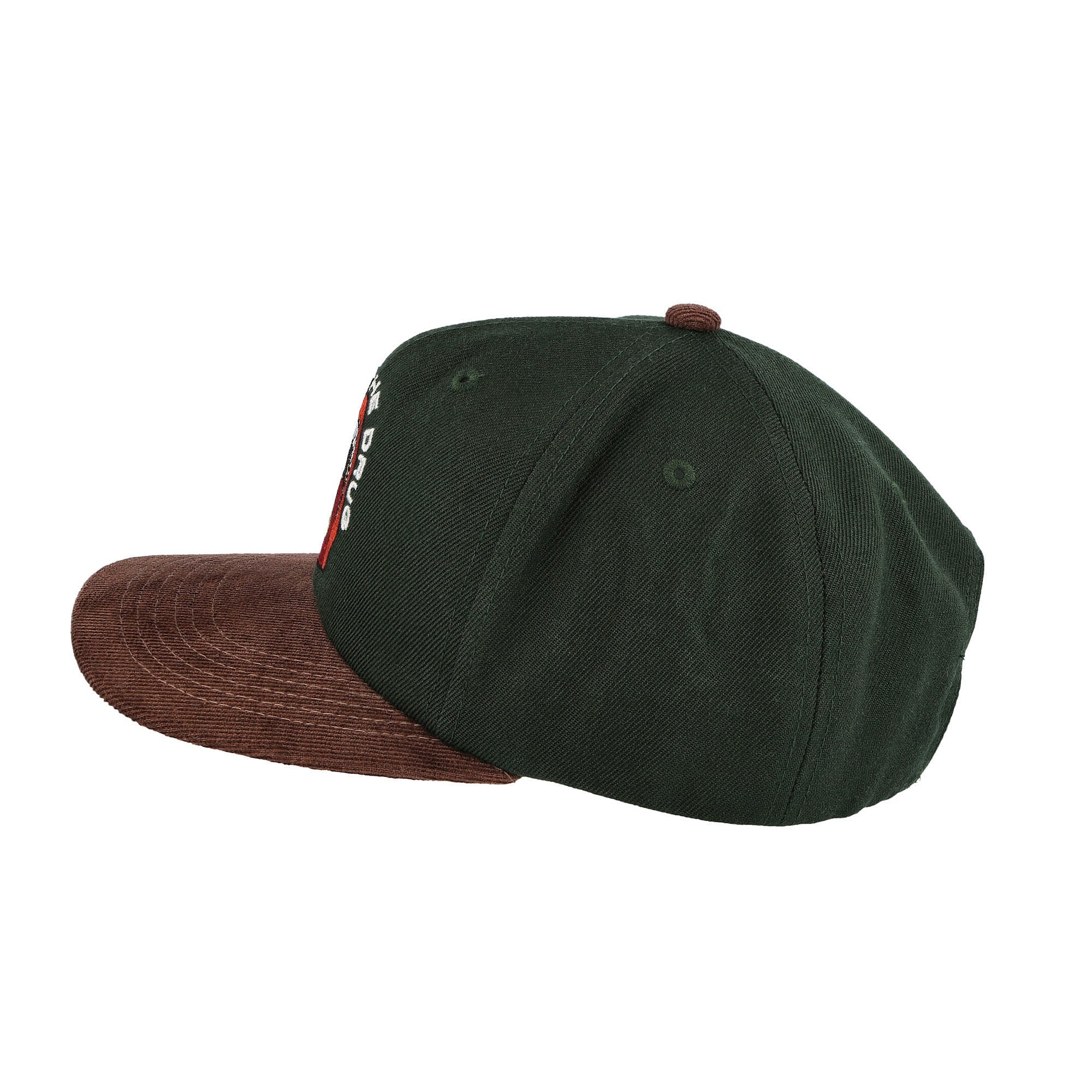 Obey Unwound 6 Panel Hat Dark Cedar Multi Caps Close-up | Overkill