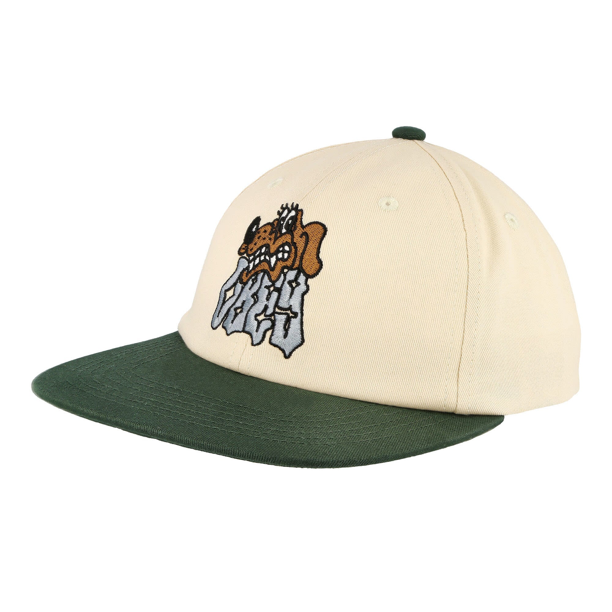 Obey Decline Low Profile 6 Panel Unbleached Multi Caps 100580330 | Overkill