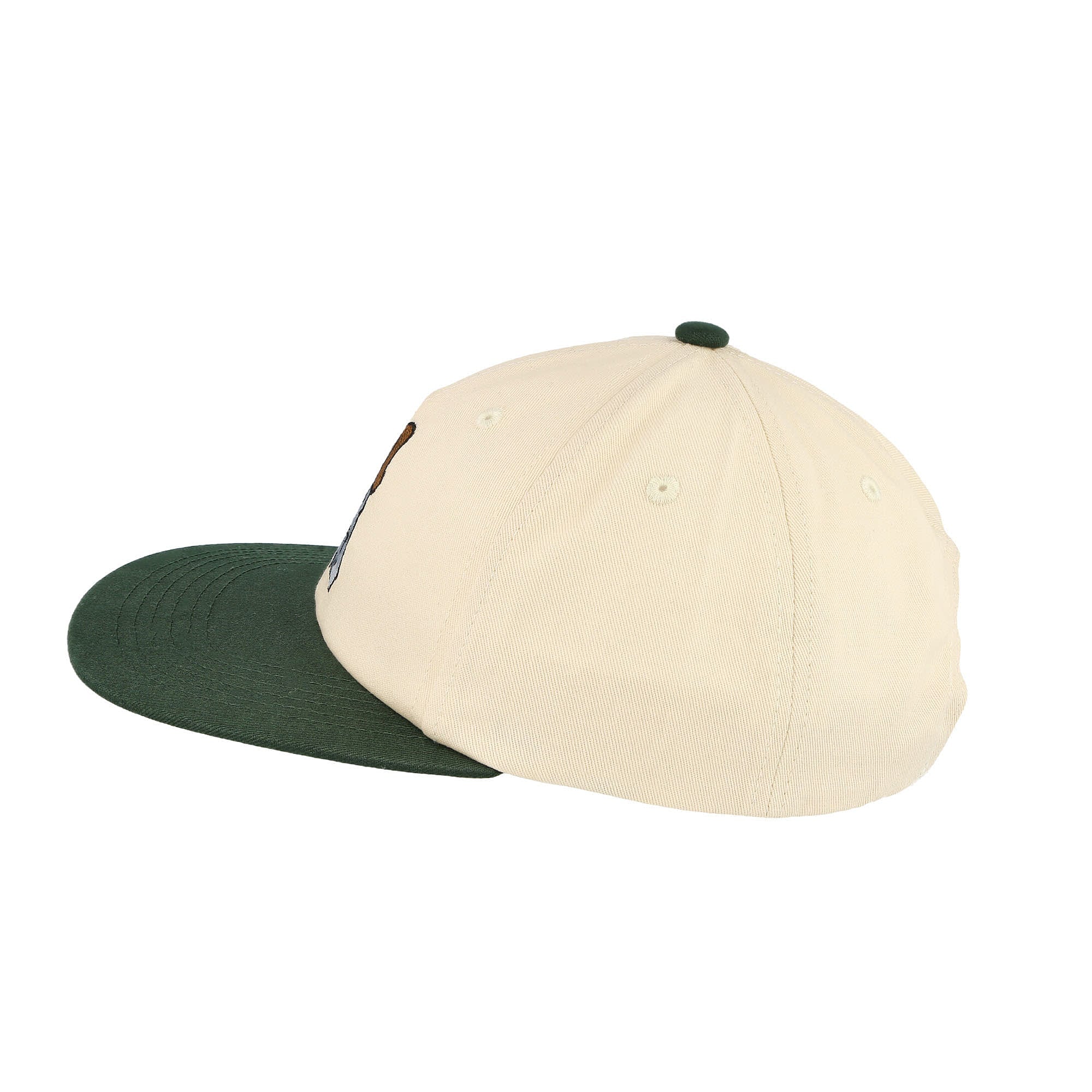Obey Decline Low Profile 6 Panel Unbleached Multi Caps Material | Overkill