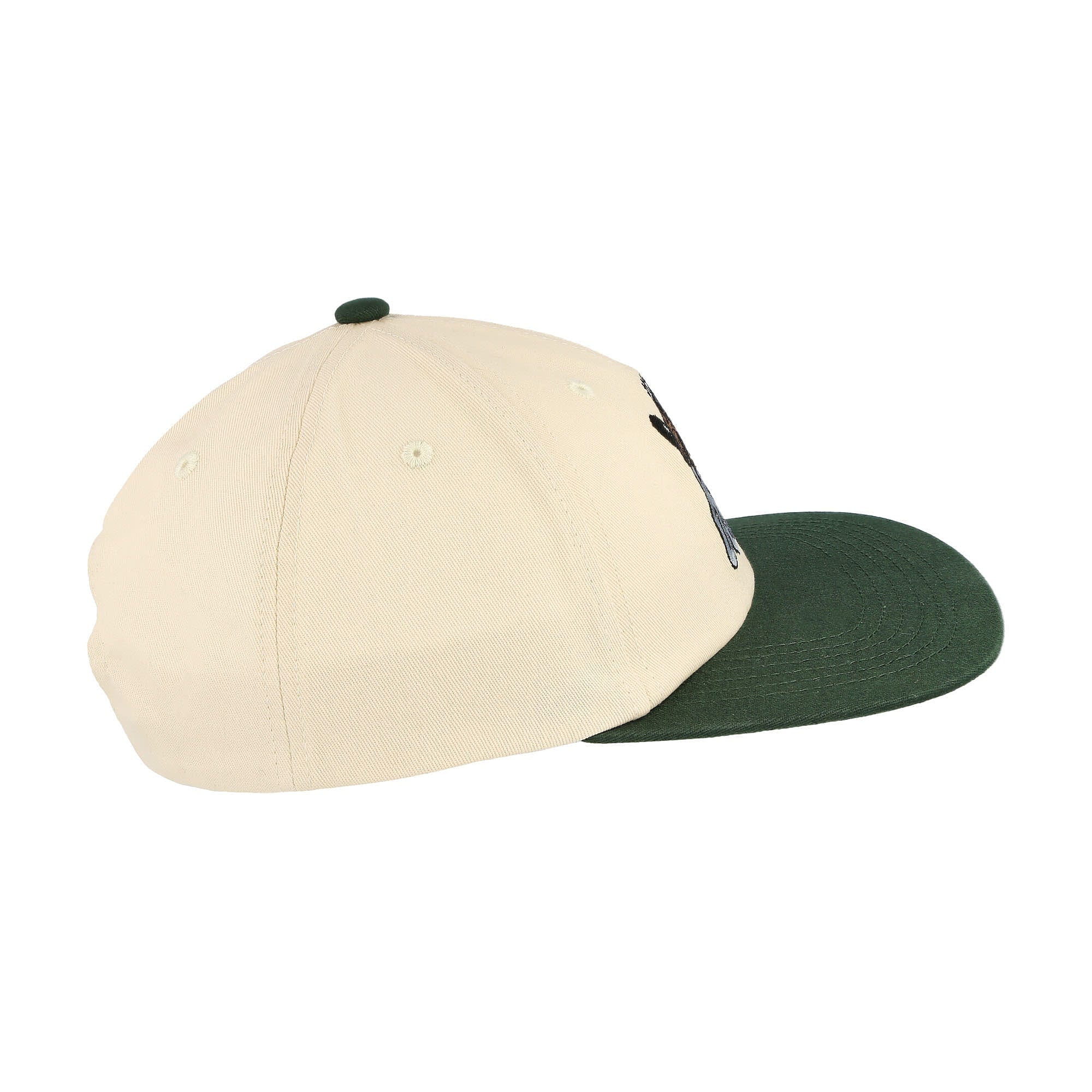 Obey Decline Low Profile 6 Panel Unbleached Multi Caps Close-up | Overkill