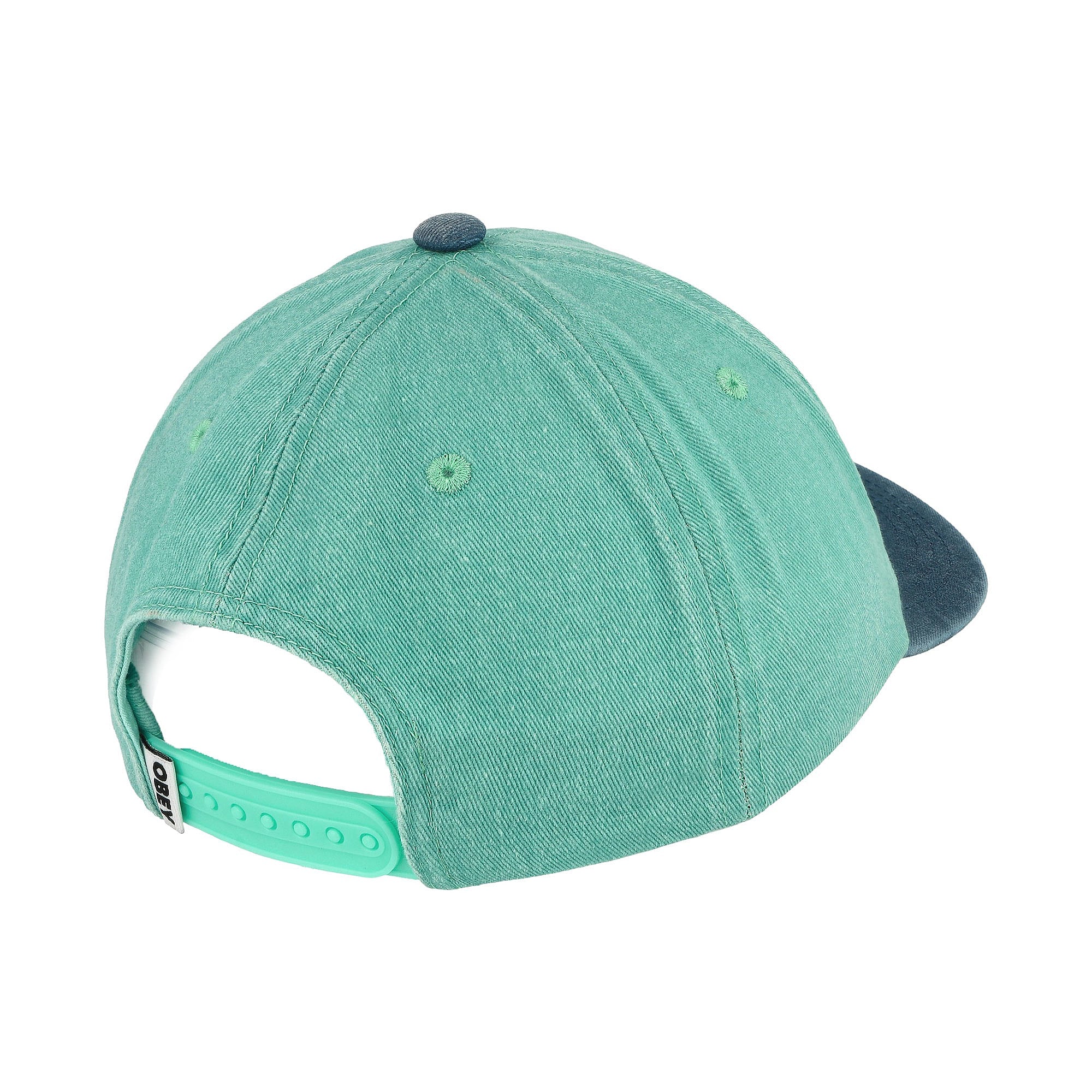 Obey Pigment Fruits 6 Panel Snapback Cap Pigment Sea Spray Multi Color Caps Detail view 1 | Overkill