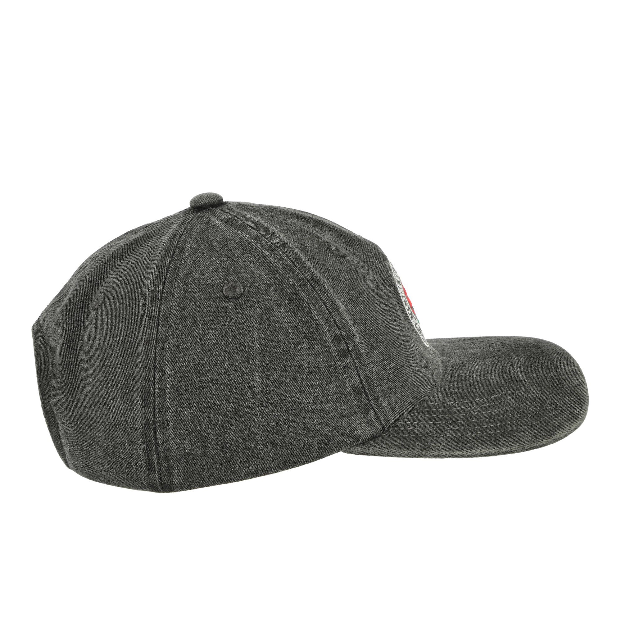 Obey Pigment Studio 6 Panel Snapback Cap Pigment Black Caps Close-up | Overkill