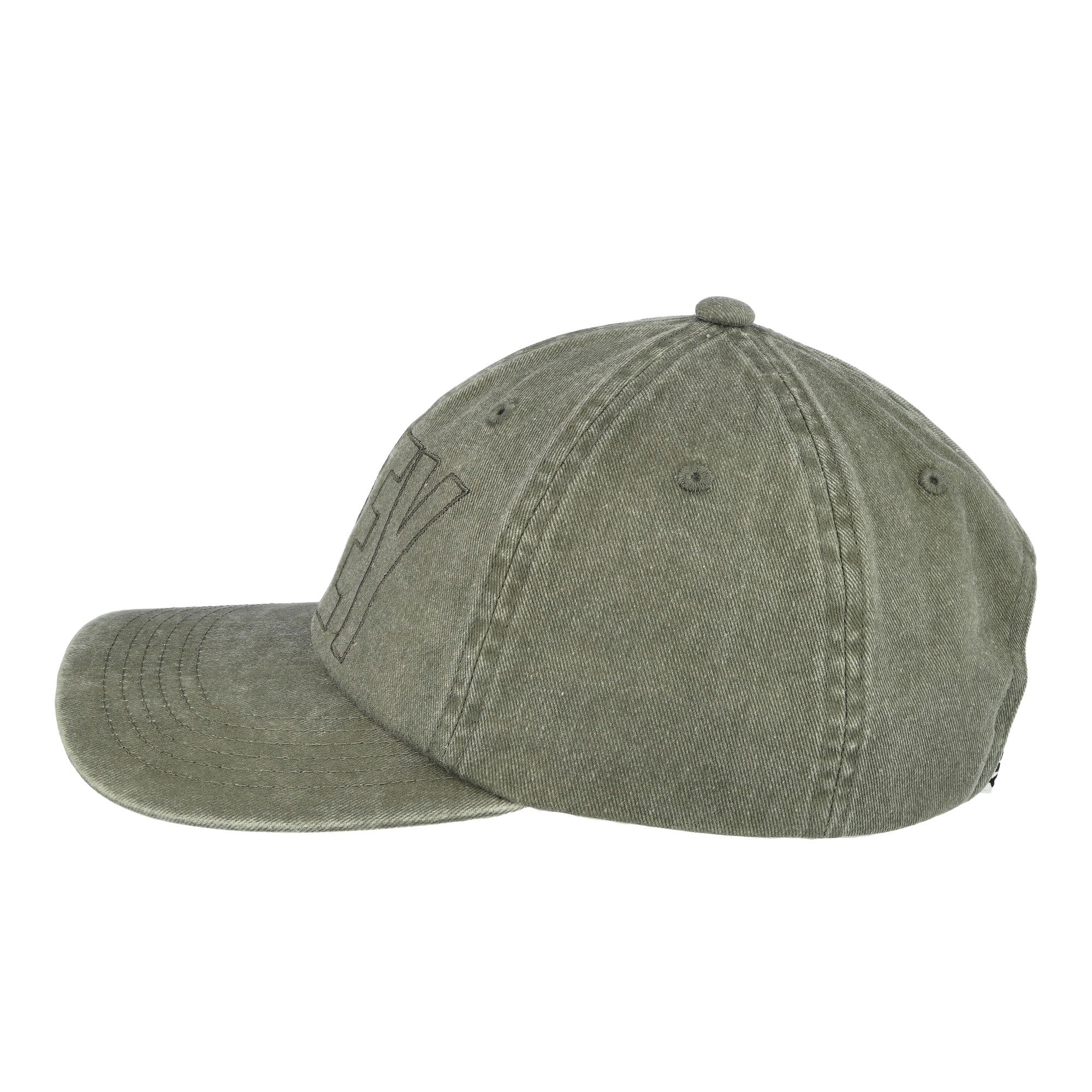 Obey Pigment Nova 6 Panel Pigment Olive Caps Material | Overkill
