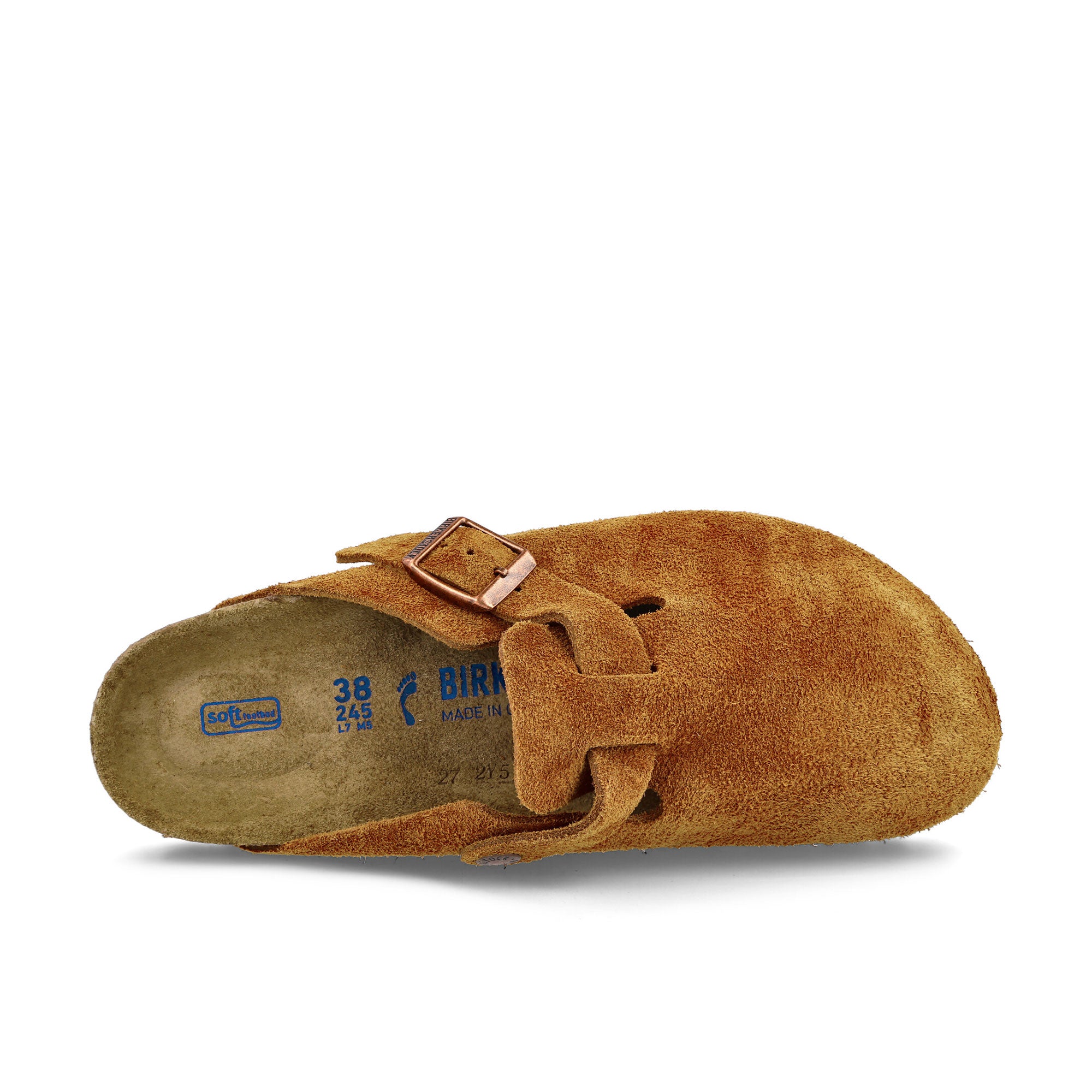 Birkenstock Boston BS Mink Slides, Sandals & Slippers Detailfoto | Overkill