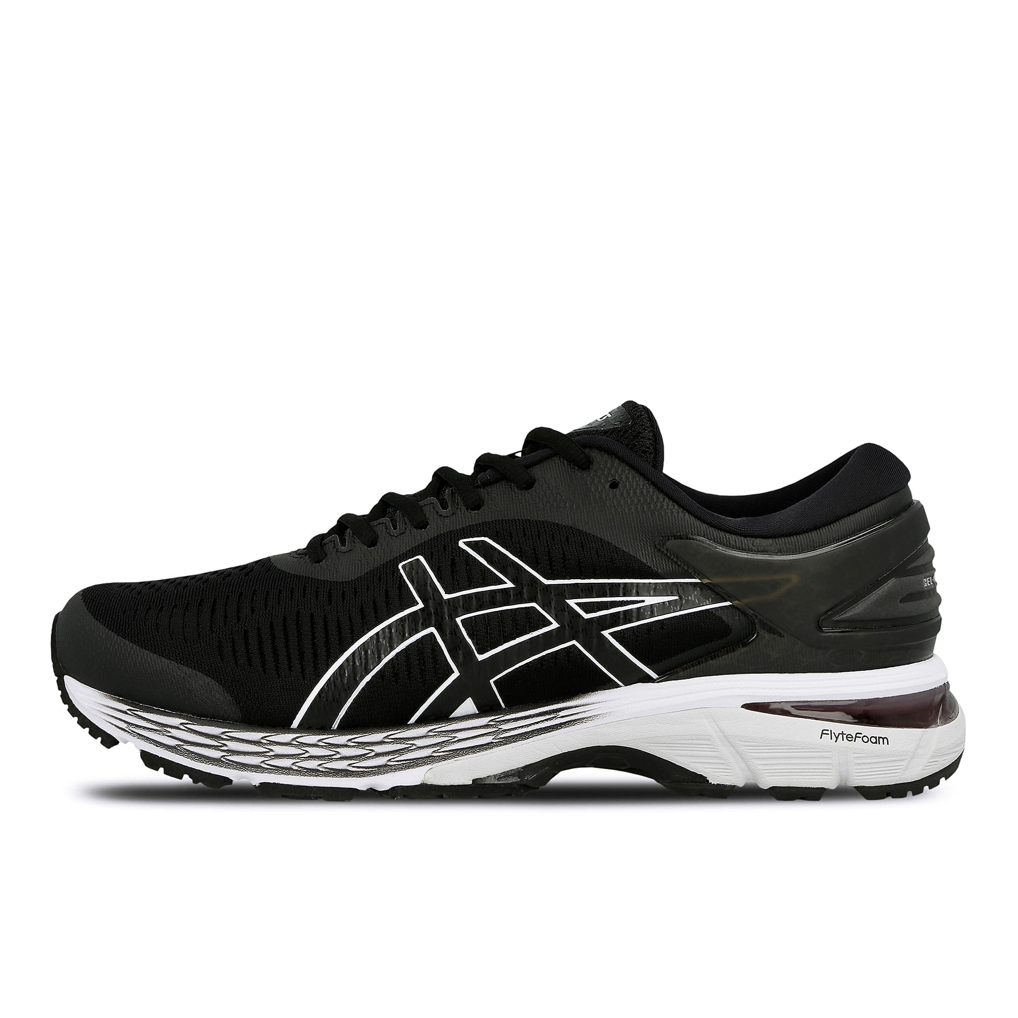 Asics gel kayano 25 Black-Glacier Grey Low Top Sneakers 1011A019-003 | Overkill