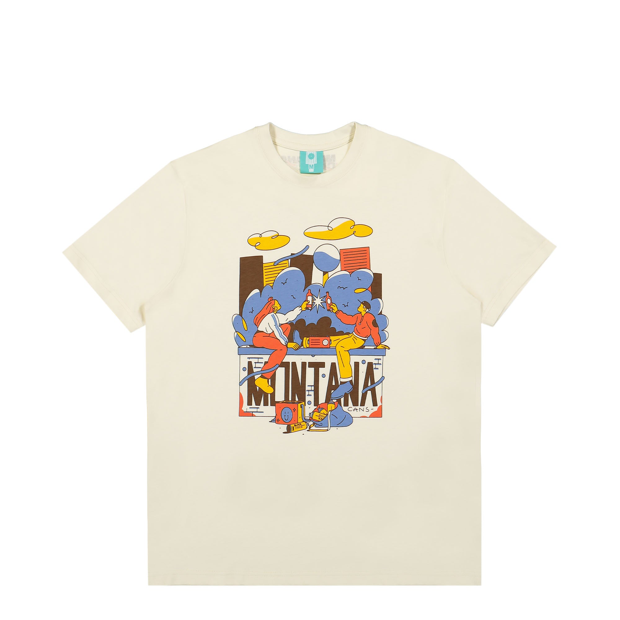 Montana Corner By Gizem T-Shirt White T-Shirts 10137X-WHT | Overkill