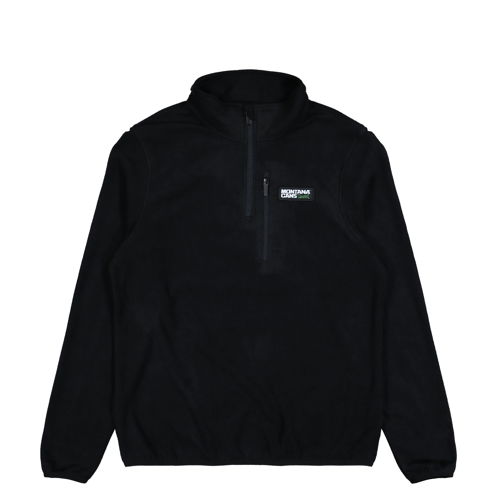 Montana Zip Fleecepullover Black Sweatshirts 101474 | Overkill