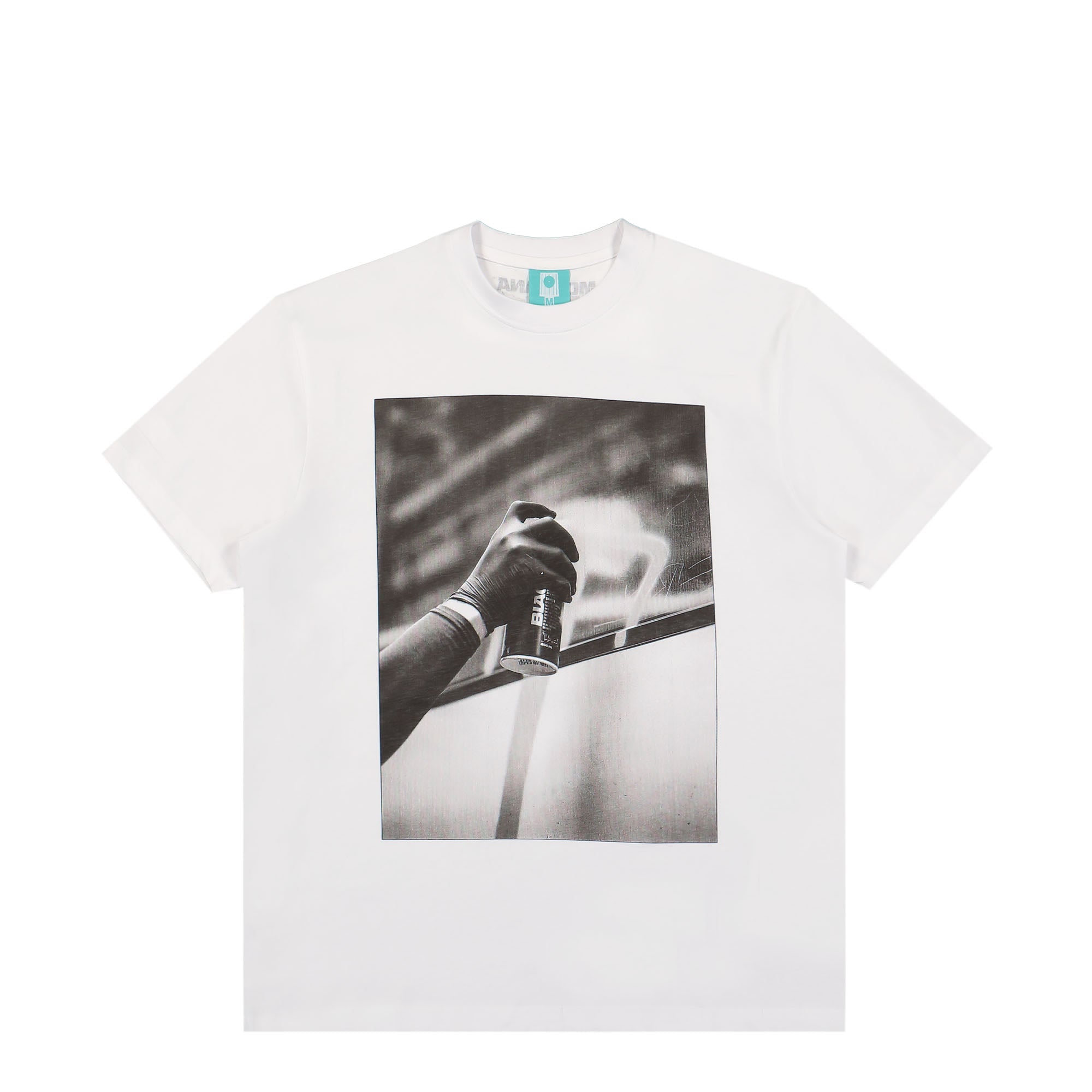 Montana Photo Black Cans T-Shirt White T-Shirts 10179X-WHT | Overkill