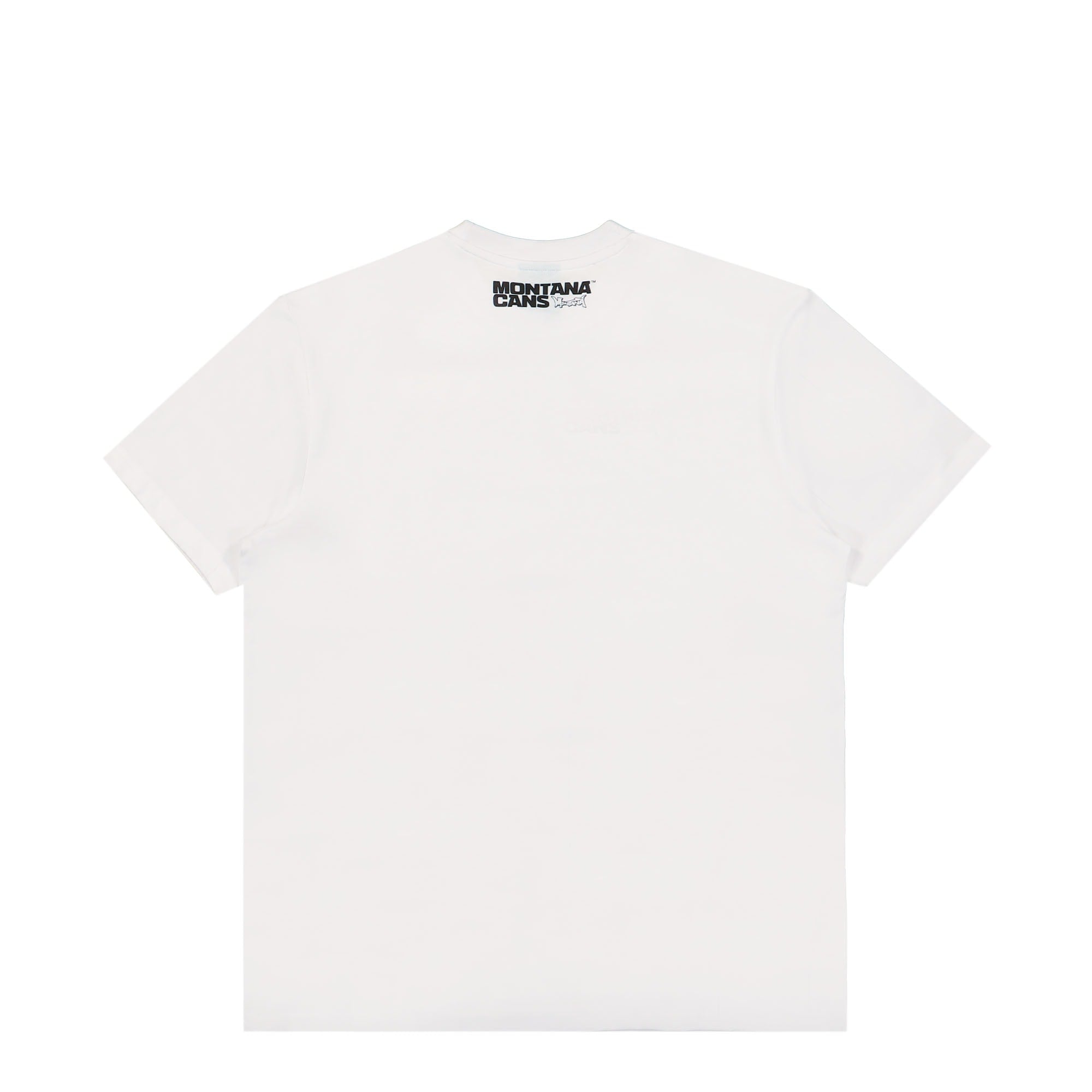 Montana Photo Black Cans T-Shirt White T-Shirts Material | Overkill