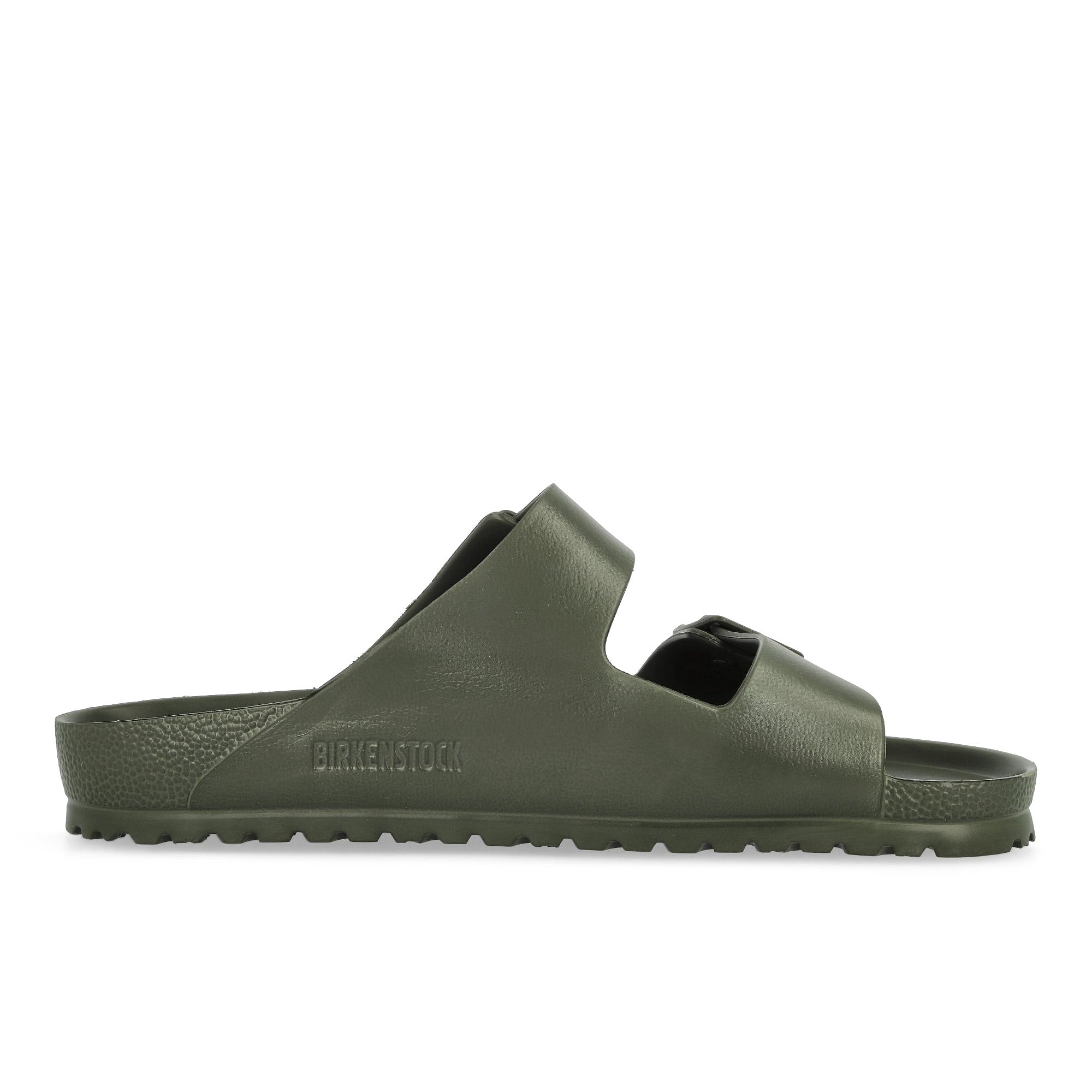 Birkenstock Arizona EVA Khaki Slides, Sandals & Slippers Silhouette | Overkill