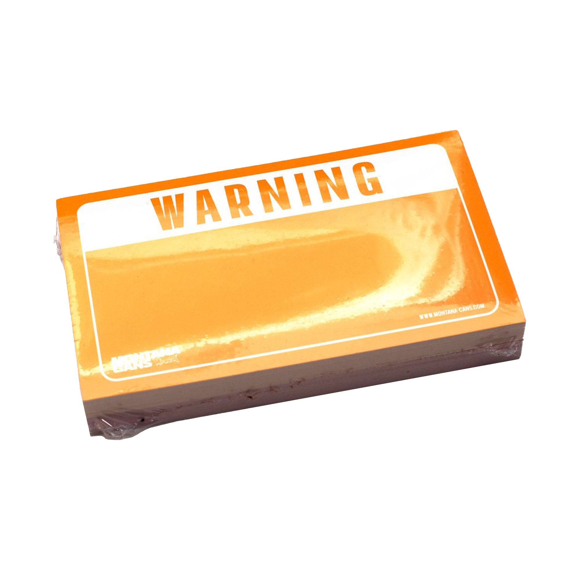 Montana Warning Sticker Pack Red / Yellow Sticker Material | Overkill