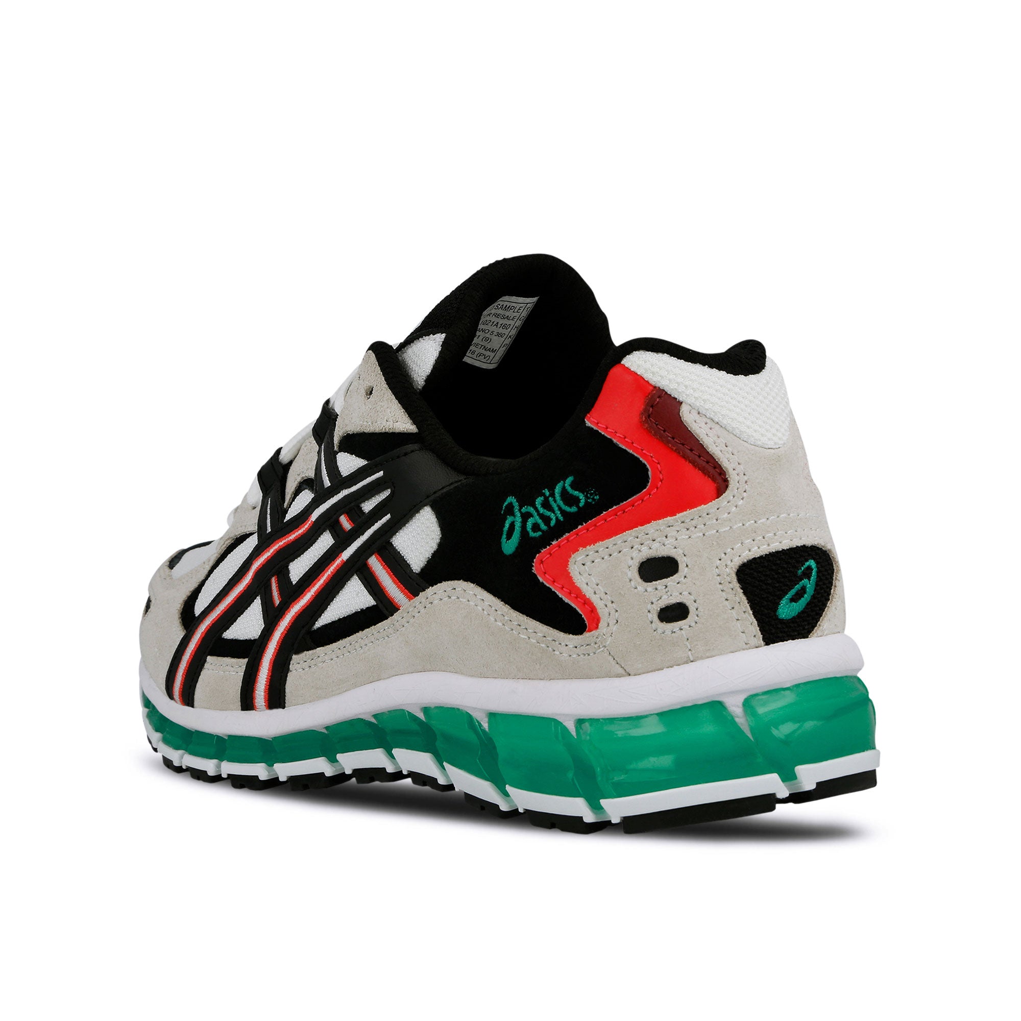 Asics gel kayano 5 360 White-Cream Low Top Sneakers Material | Overkill