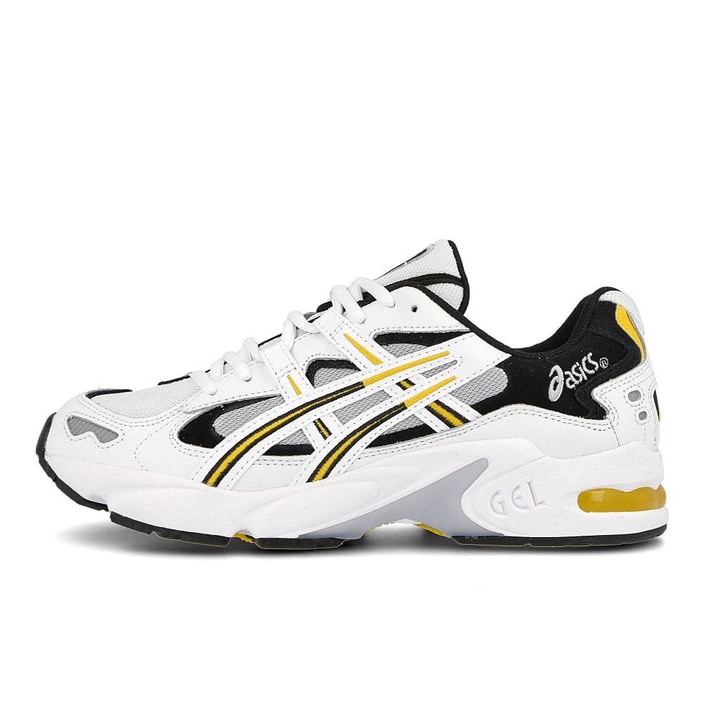 Asics gel kayano 5 og White-Saffron Low Top Sneakers 1021A163-100 | Overkill