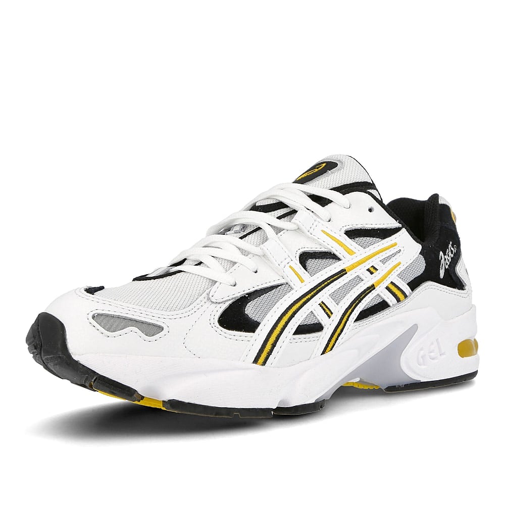 Asics gel kayano 5 og White-Saffron Low Top Sneakers Close Up | Overkill
