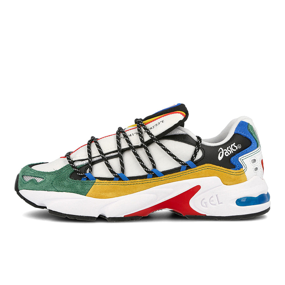 Asics gel kayano 5 og White-Multi Low Top Sneakers 1021A282-100 | Overkill